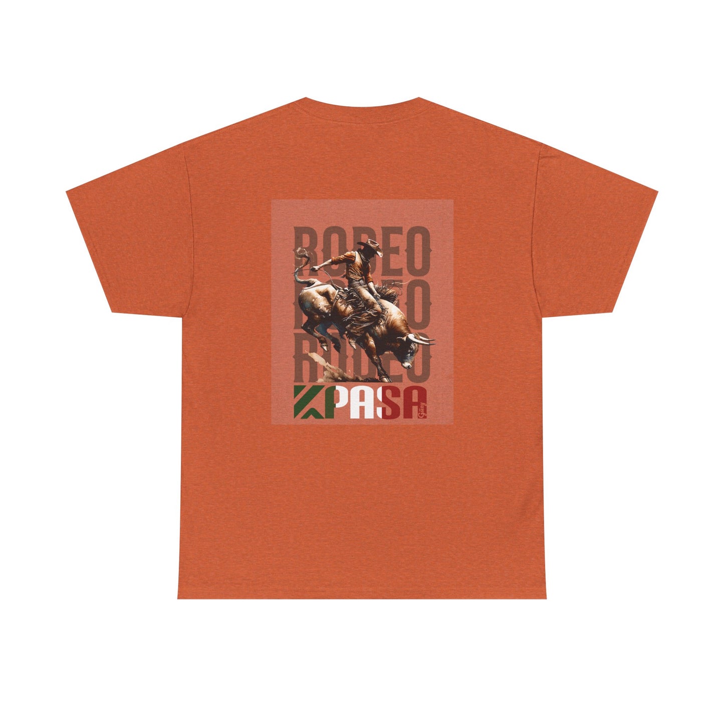 KPASA GUEY tri-color Mexico Unisex Heavy Cotton Tee, Print front and Back