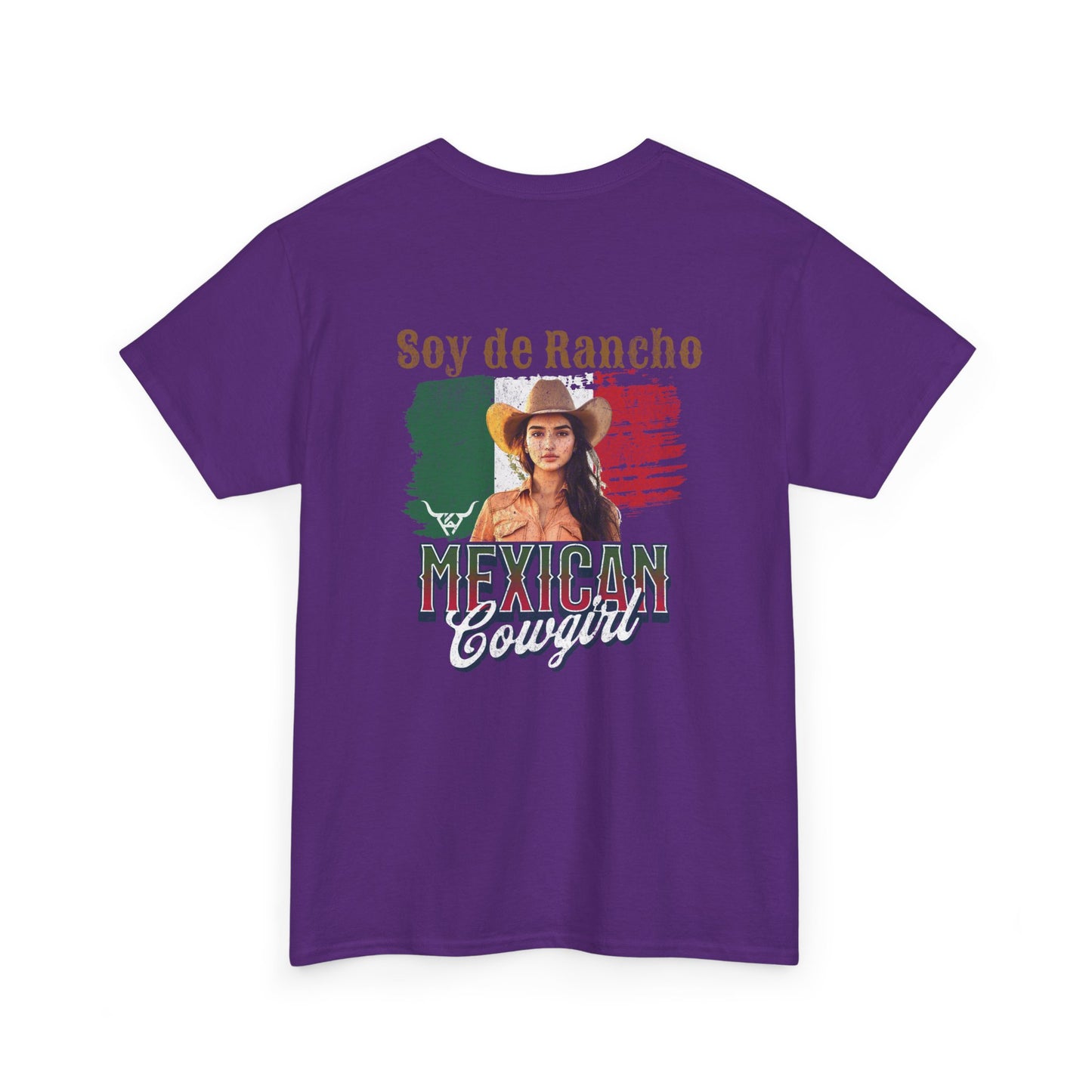 Soy de Rancho KPASA GUEY Heavy Cotton Tee, Moda con Sabor a Rancho, Front & Back