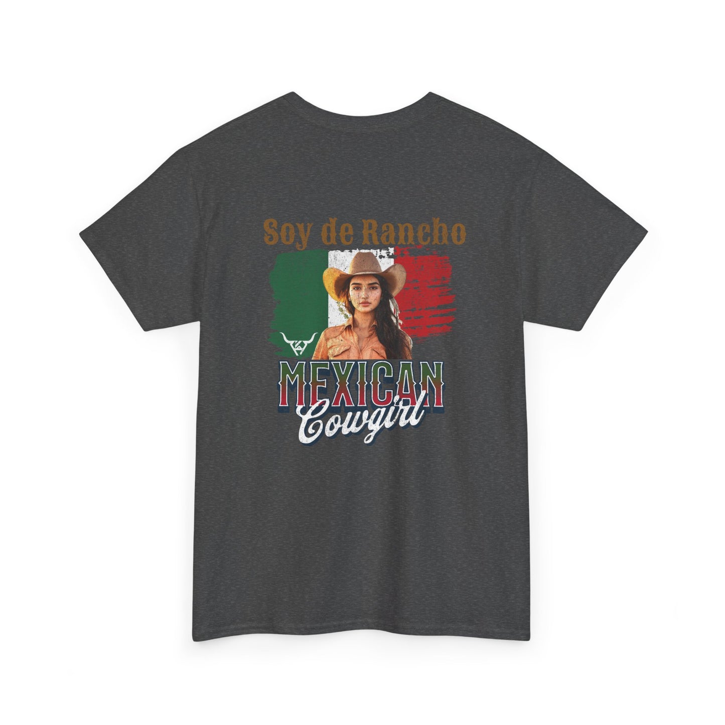 Soy de Rancho KPASA GUEY Heavy Cotton Tee, Moda con Sabor a Rancho, Front & Back