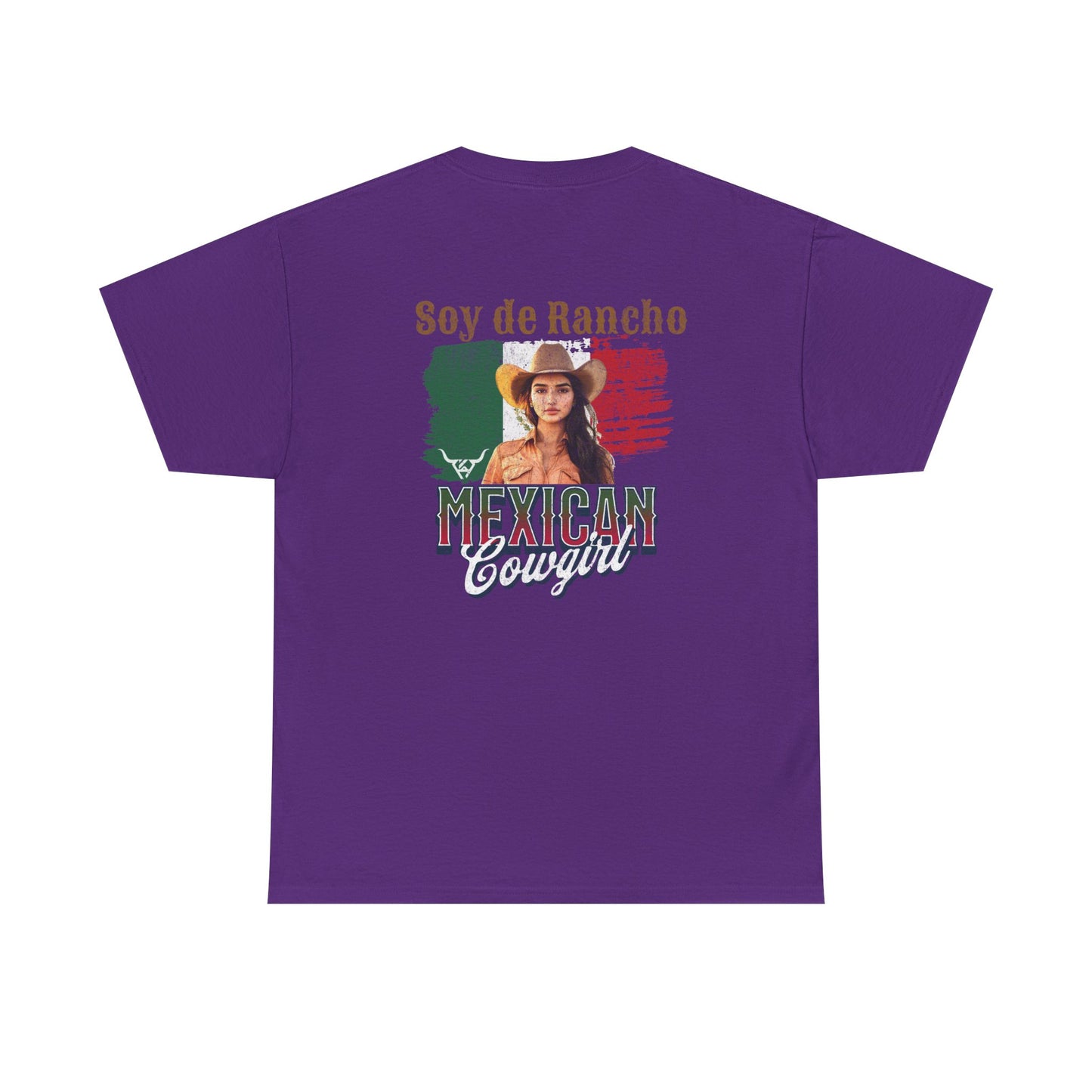 Soy de Rancho KPASA GUEY Heavy Cotton Tee, Moda con Sabor a Rancho, Front & Back