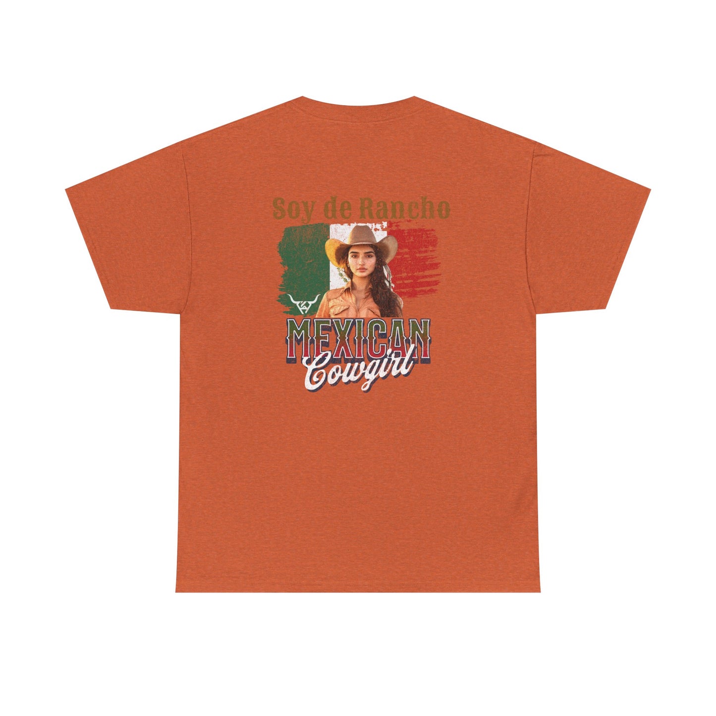 Soy de Rancho KPASA GUEY Heavy Cotton Tee, Moda con Sabor a Rancho, Front & Back