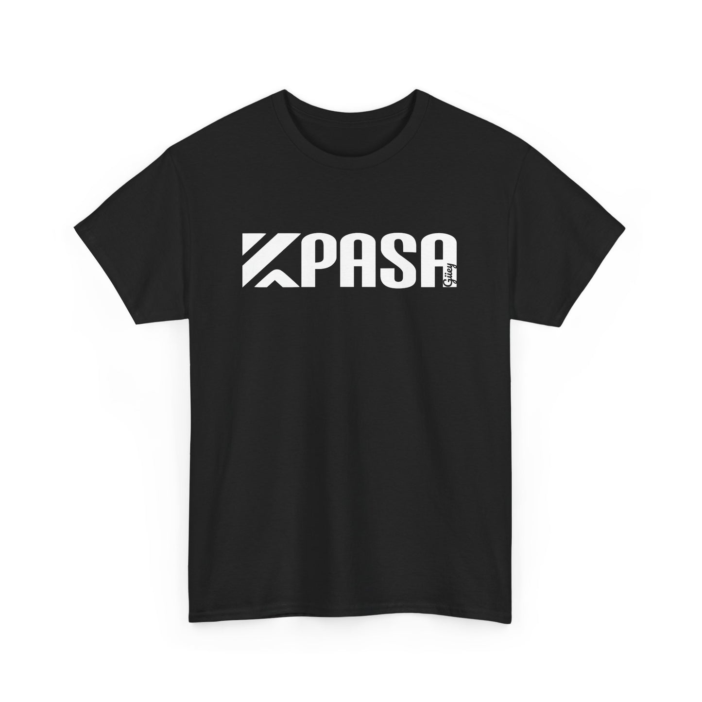 KPASA GUEY white design Unisex Heavy Cotton Tee, Moda con Sabor a Rancho, Front Only