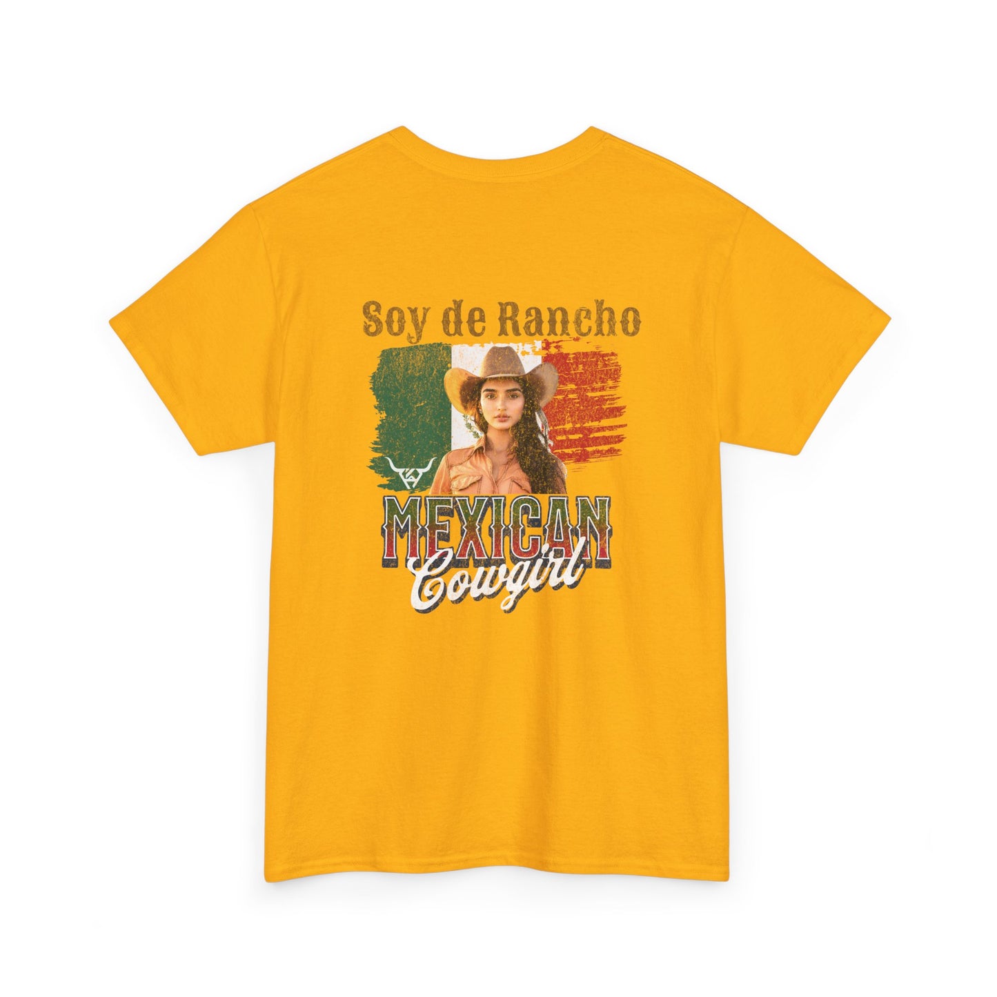 Soy de Rancho KPASA GUEY Heavy Cotton Tee, Moda con Sabor a Rancho, Front & Back
