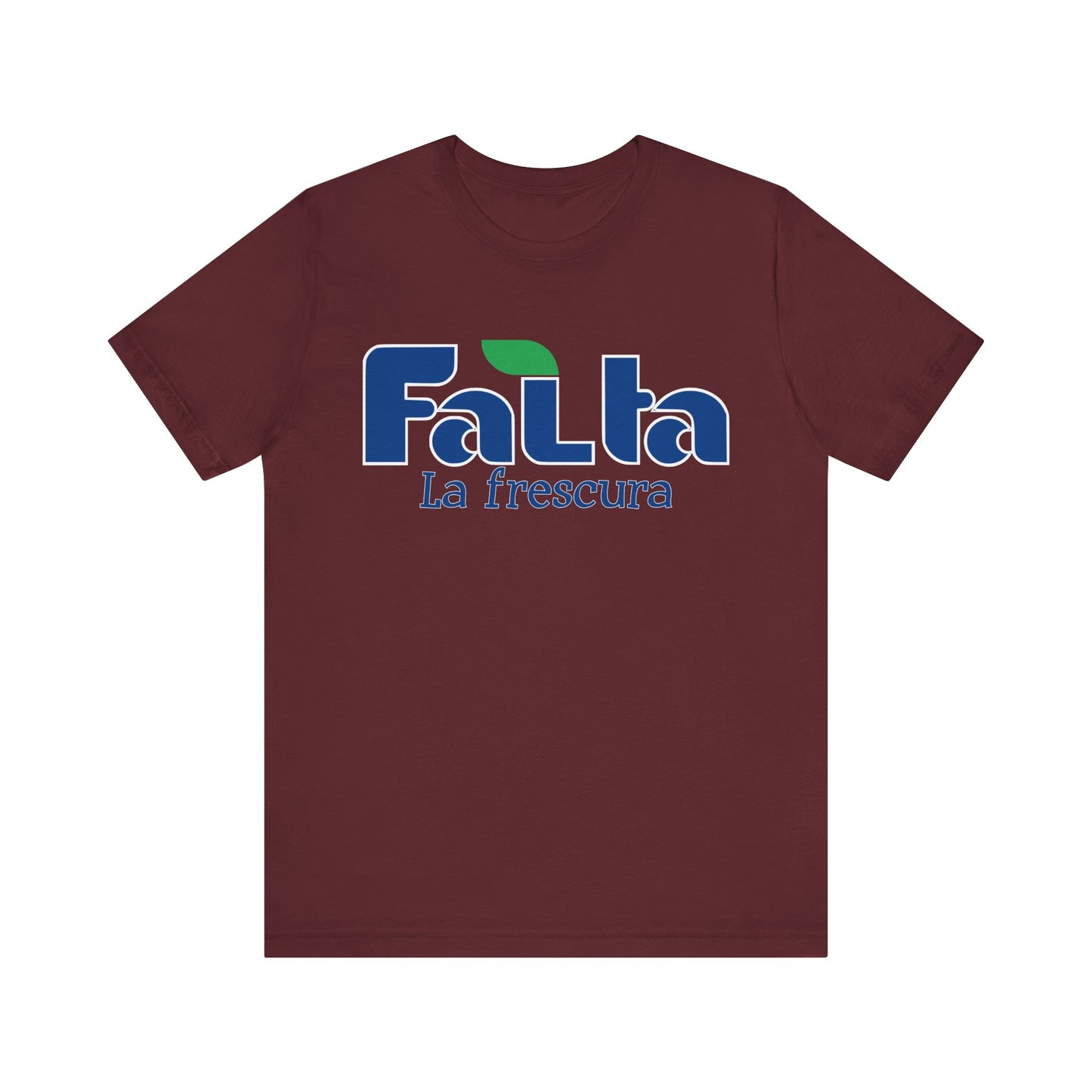 Eco-Friendly Unisex Tee - 'Falta La Frescura' Graphic, Casual Wear, Gift for Nature Lovers, Summer Fashion, funny