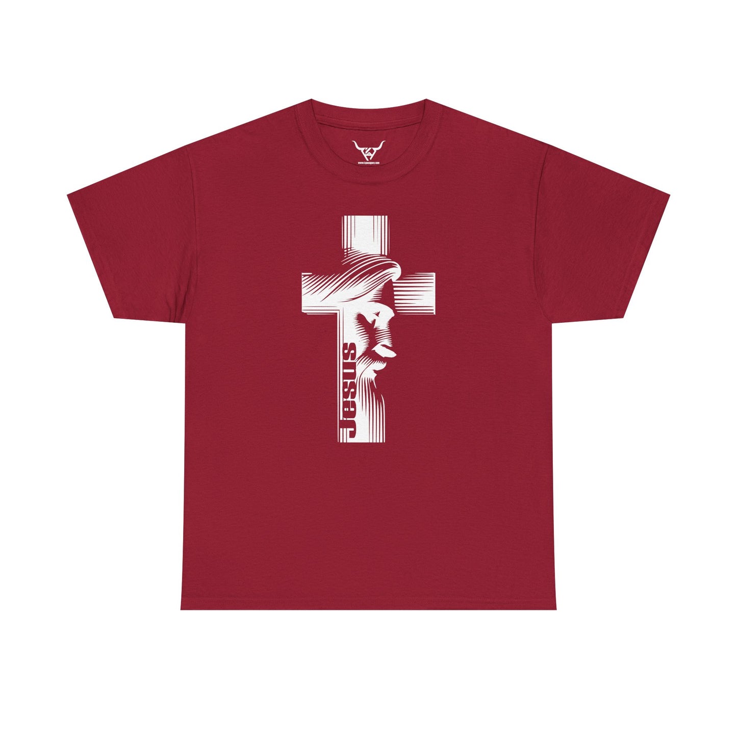 Jesus Christ , Kpasa, multi-color Unisex Heavy Cotton Tee, Print front Only
