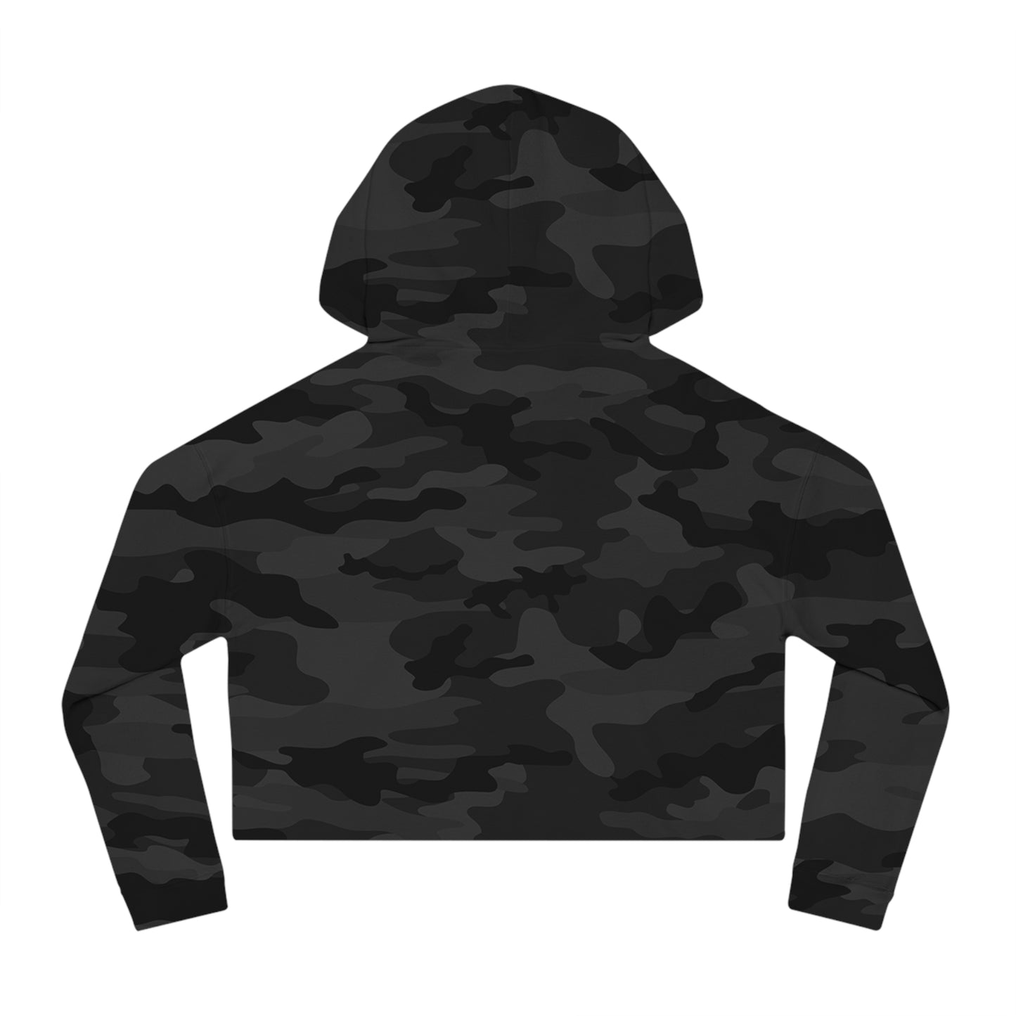 Kpasa Women's Cropped Hoodie Sweatshirt, Trendy Pullover Jumper for Young Ladies, Modern Crop Top, Stylish Hooded Sweatshirt, Fashionable