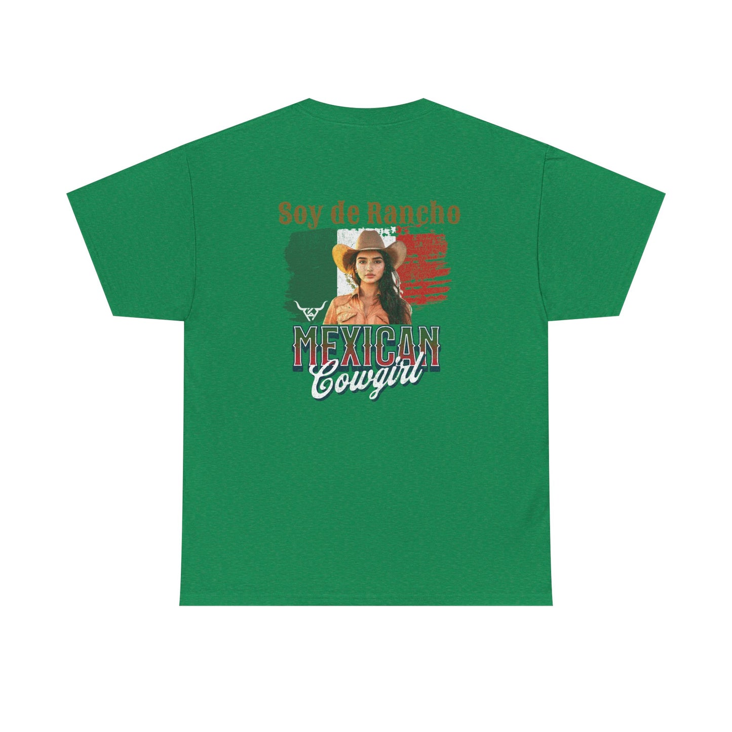 Soy de Rancho KPASA GUEY Heavy Cotton Tee, Moda con Sabor a Rancho, Front & Back