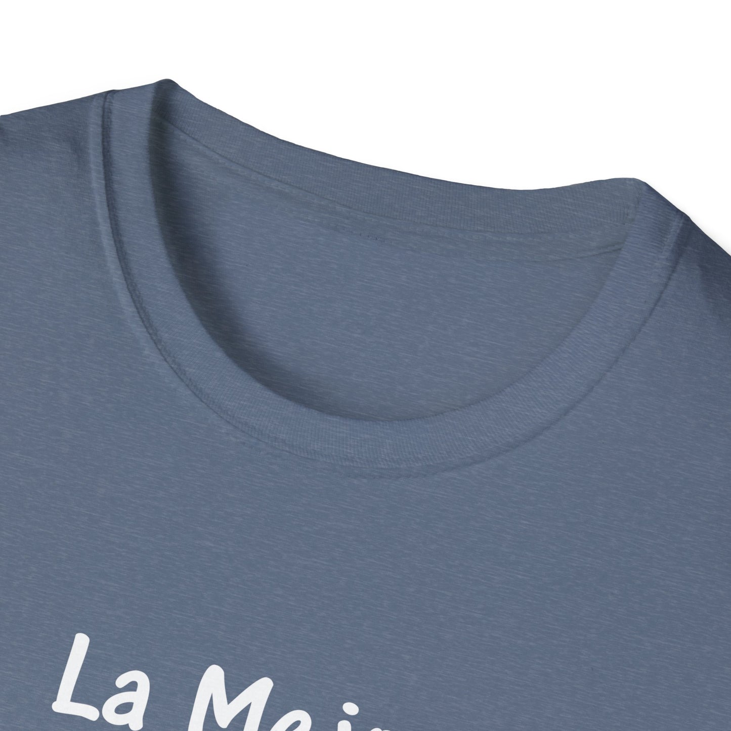 La Mejor Mama Unisex Softstyle T-Shirt. Print Front Only