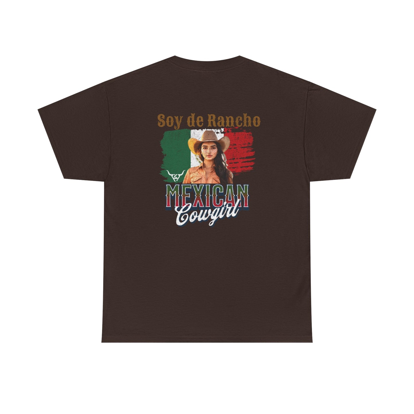 Soy de Rancho KPASA GUEY Heavy Cotton Tee, Moda con Sabor a Rancho, Front & Back