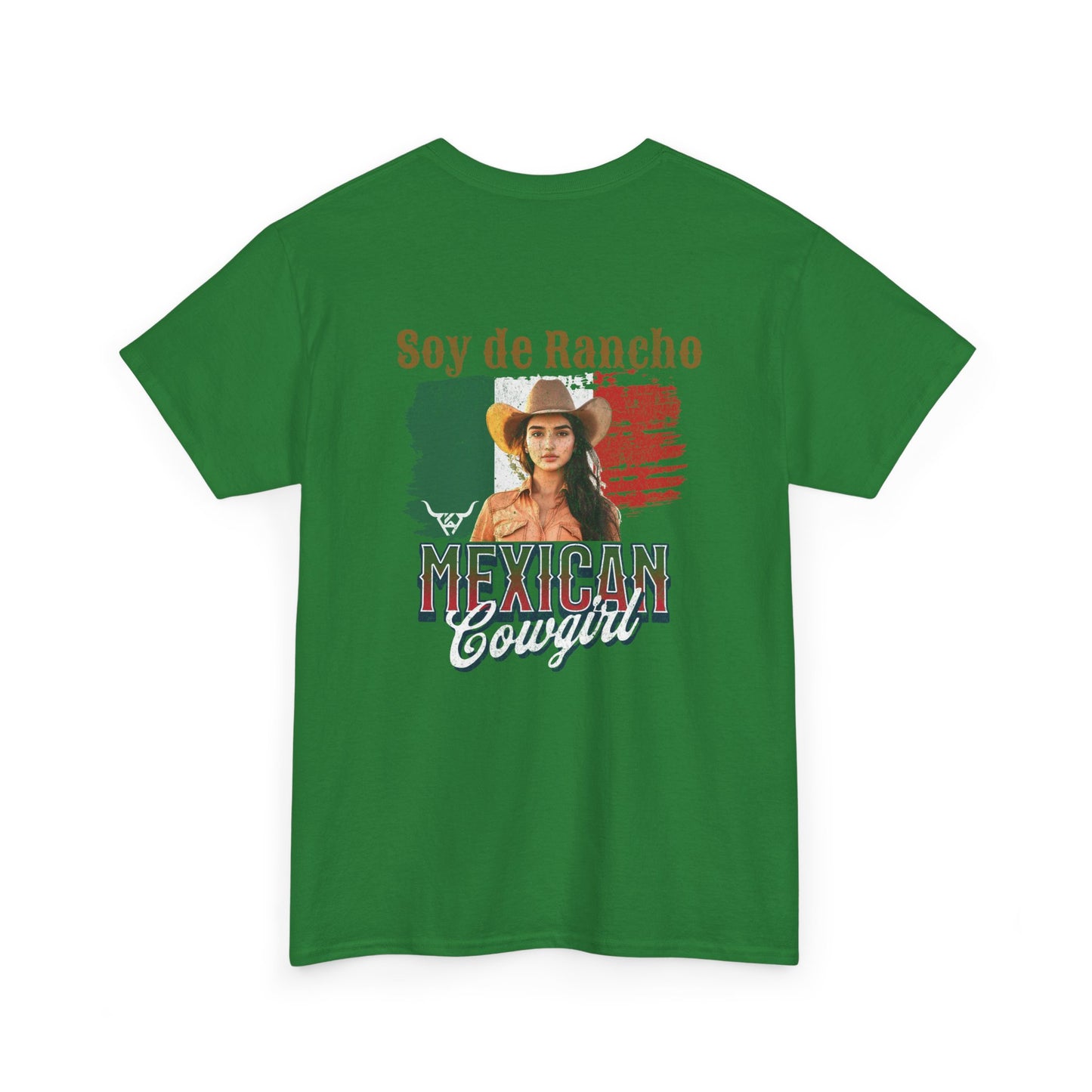 Soy de Rancho KPASA GUEY Heavy Cotton Tee, Moda con Sabor a Rancho, Front & Back