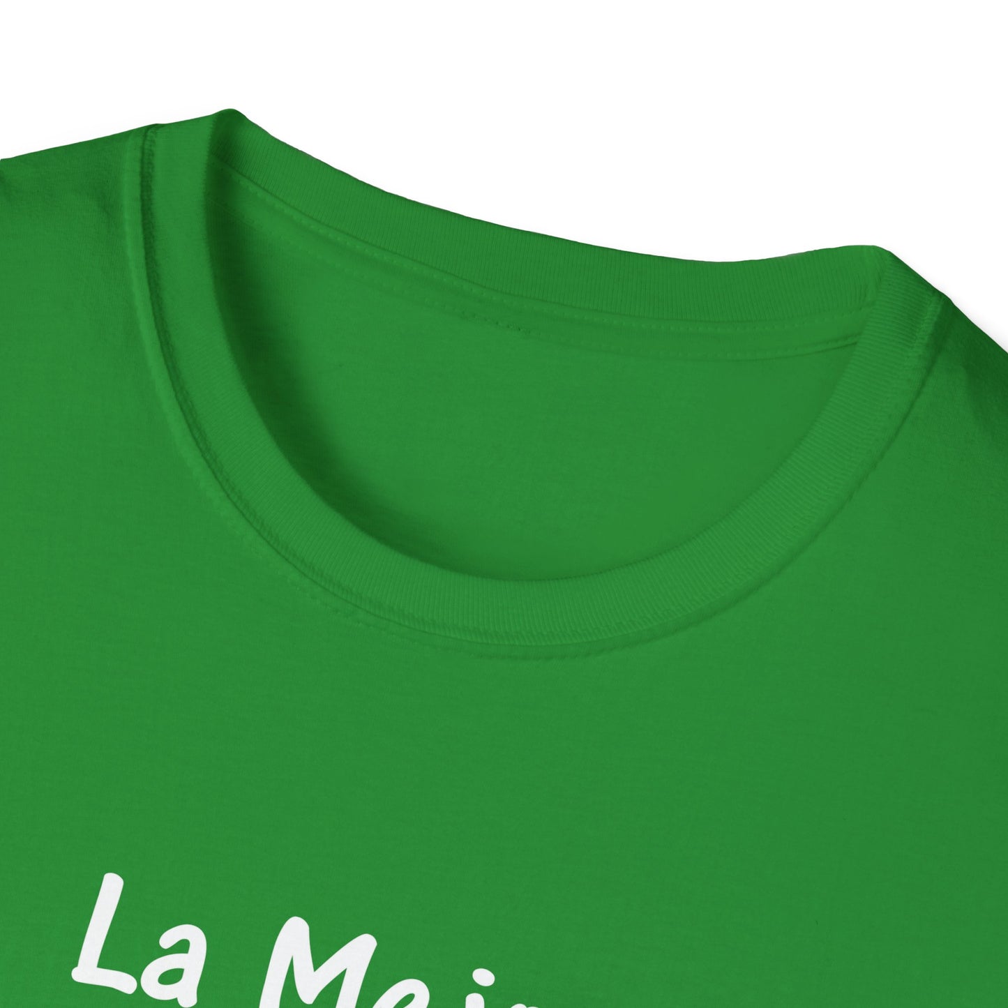 La Mejor Mama Unisex Softstyle T-Shirt. Print Front Only