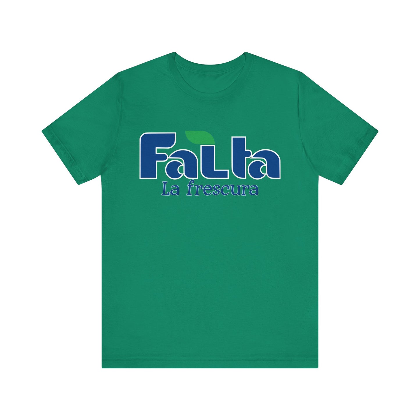 Eco-Friendly Unisex Tee - 'Falta La Frescura' Graphic, Casual Wear, Gift for Nature Lovers, Summer Fashion, funny