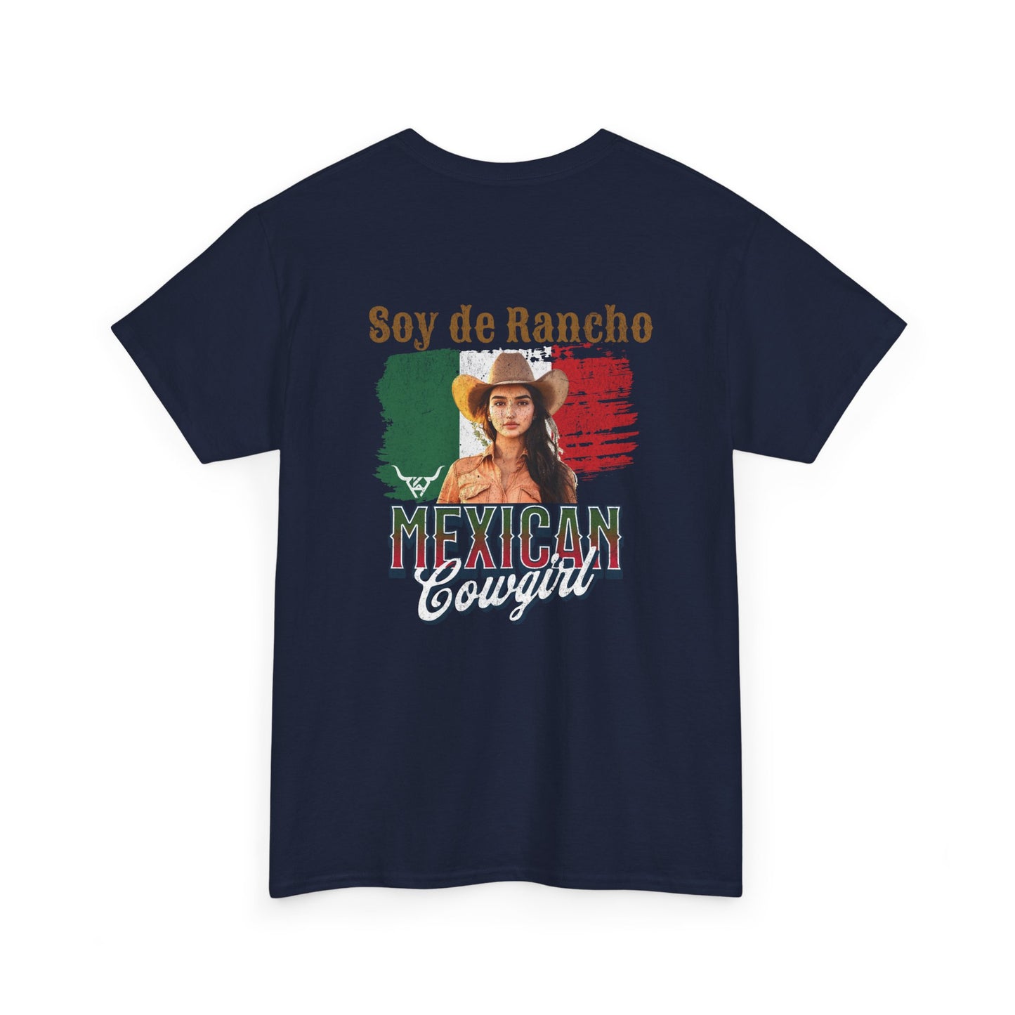 Soy de Rancho KPASA GUEY Heavy Cotton Tee, Moda con Sabor a Rancho, Front & Back