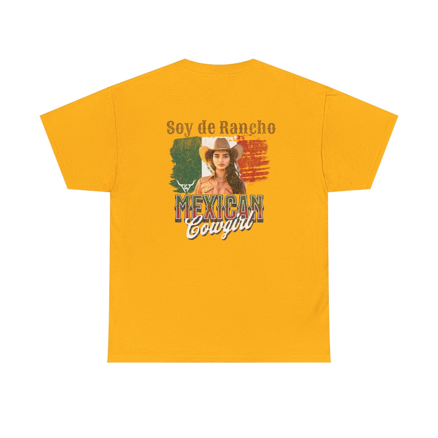 Soy de Rancho KPASA GUEY Heavy Cotton Tee, Moda con Sabor a Rancho, Front & Back