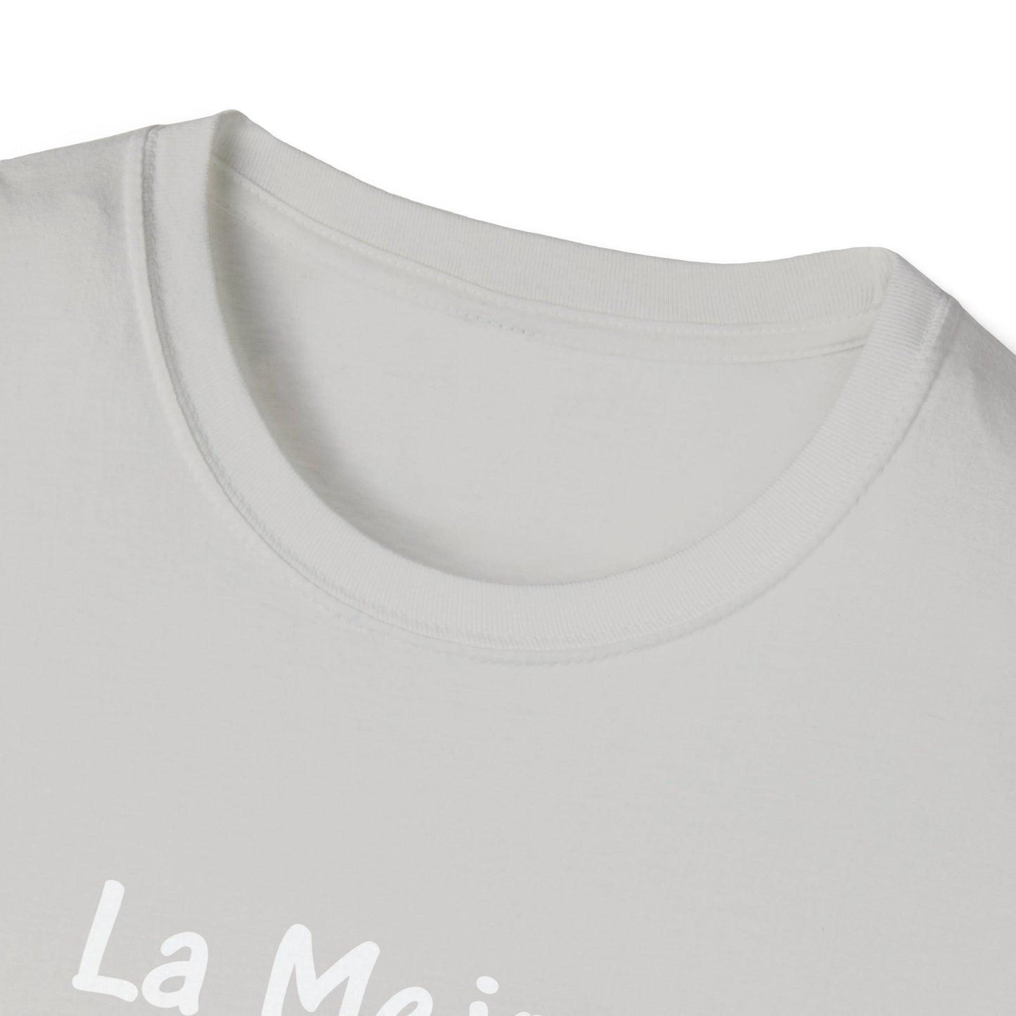 La Mejor Mama Unisex Softstyle T-Shirt. Print Front Only