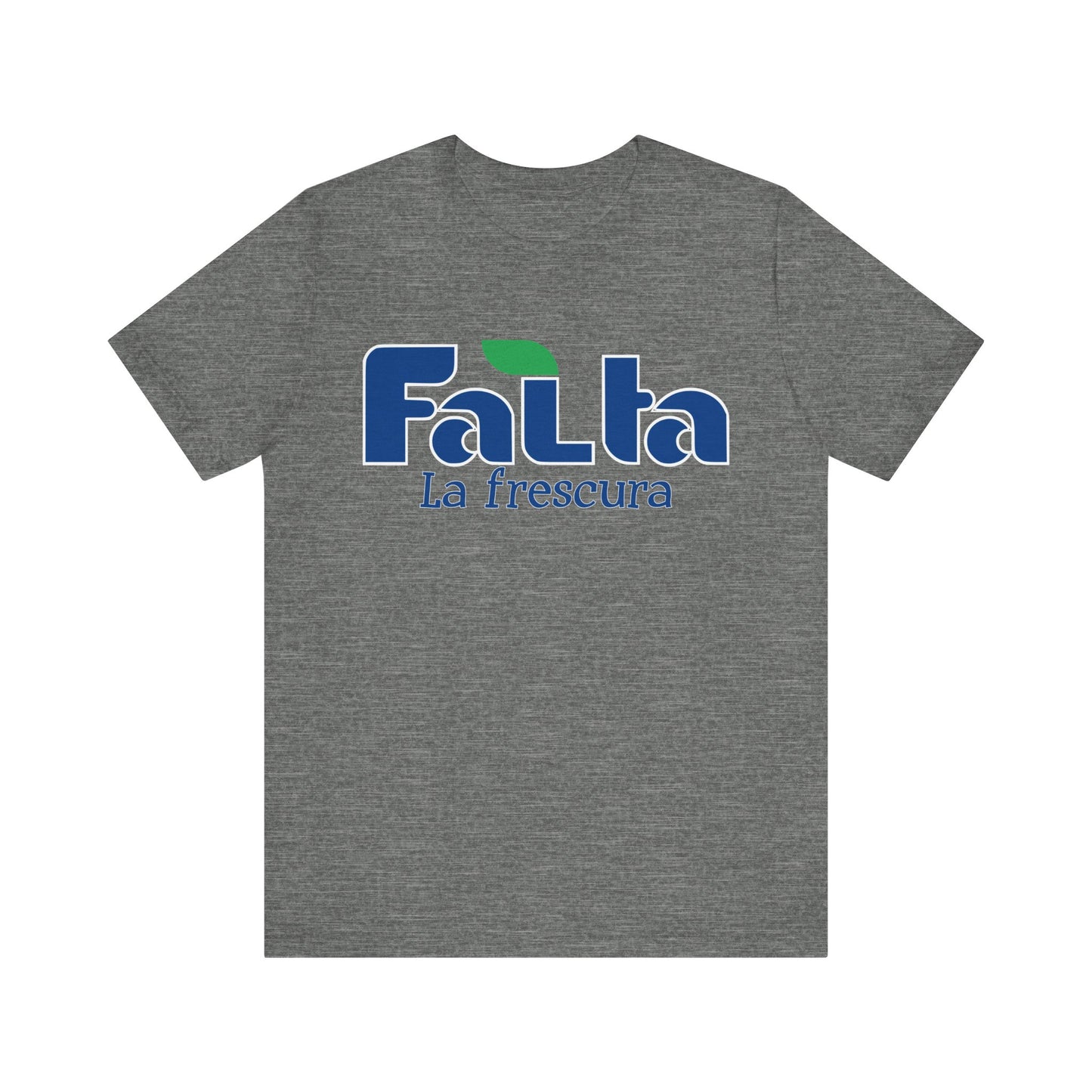 Eco-Friendly Unisex Tee - 'Falta La Frescura' Graphic, Casual Wear, Gift for Nature Lovers, Summer Fashion, funny