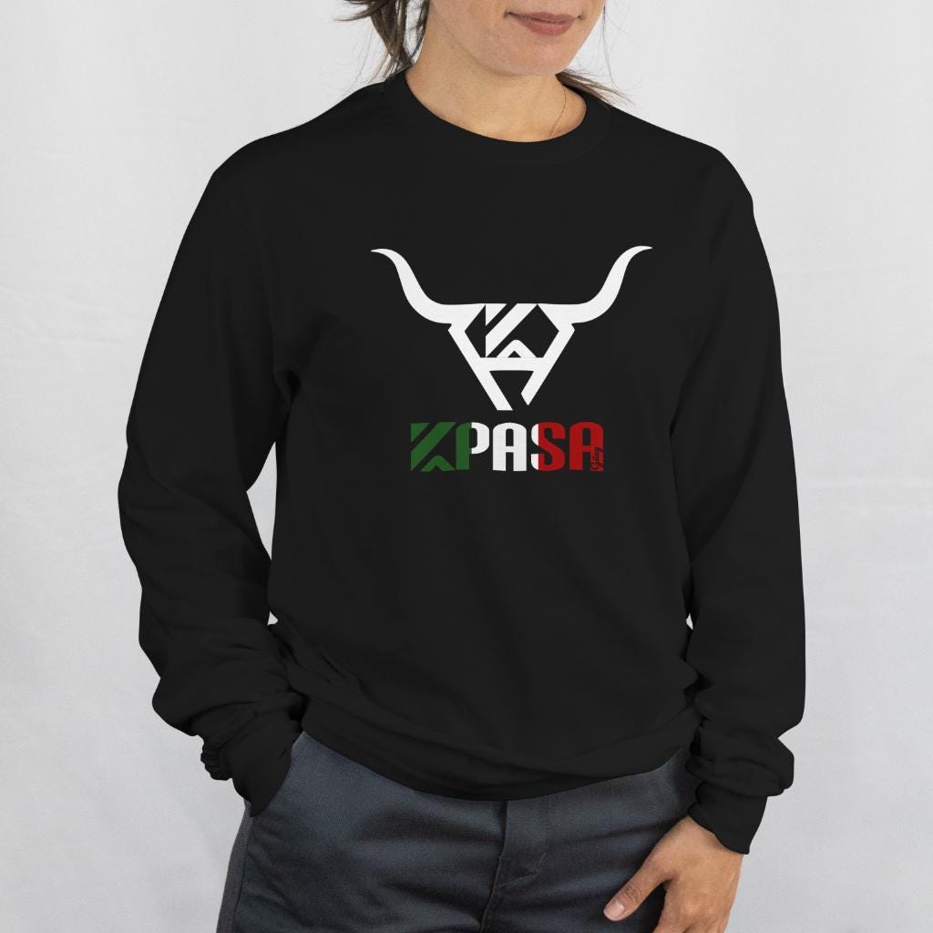 KPASA Guey, Tricolor Graphic Long Sleeve Tee - Unisex, Casual Wear, Perfect for Sports Fans, Gift Idea, Everyday Comfort
