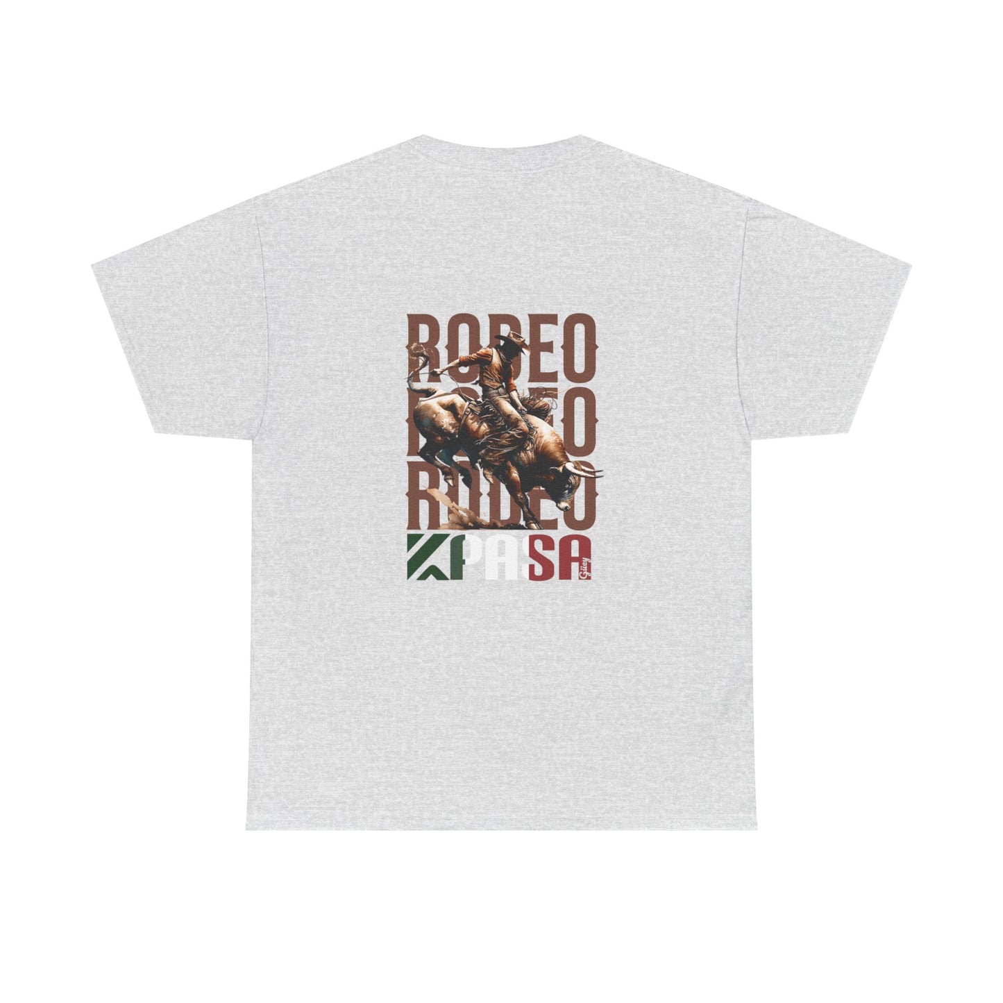 KPASA GUEY tri-color Mexico Unisex Heavy Cotton Tee, Print front and Back