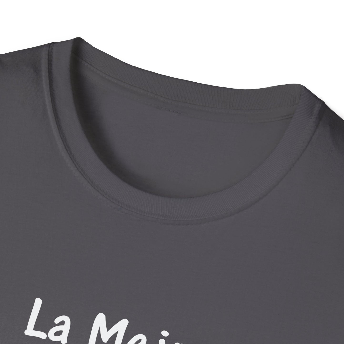 La Mejor Mama Unisex Softstyle T-Shirt. Print Front Only