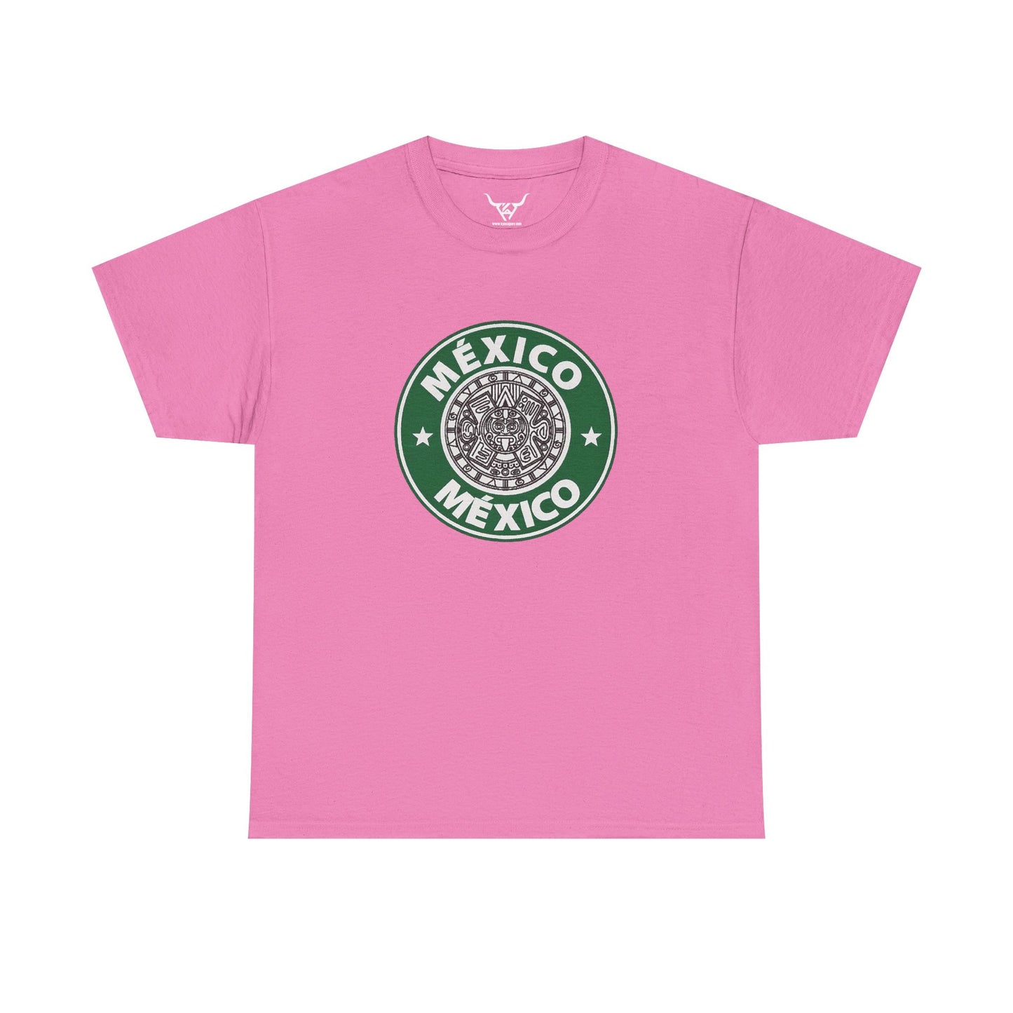 StarBux Mexico, Kpasa,multi-color Unisex Heavy Cotton Tee, Print front Only