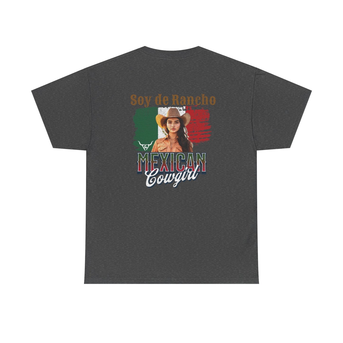 Soy de Rancho KPASA GUEY Heavy Cotton Tee, Moda con Sabor a Rancho, Front & Back