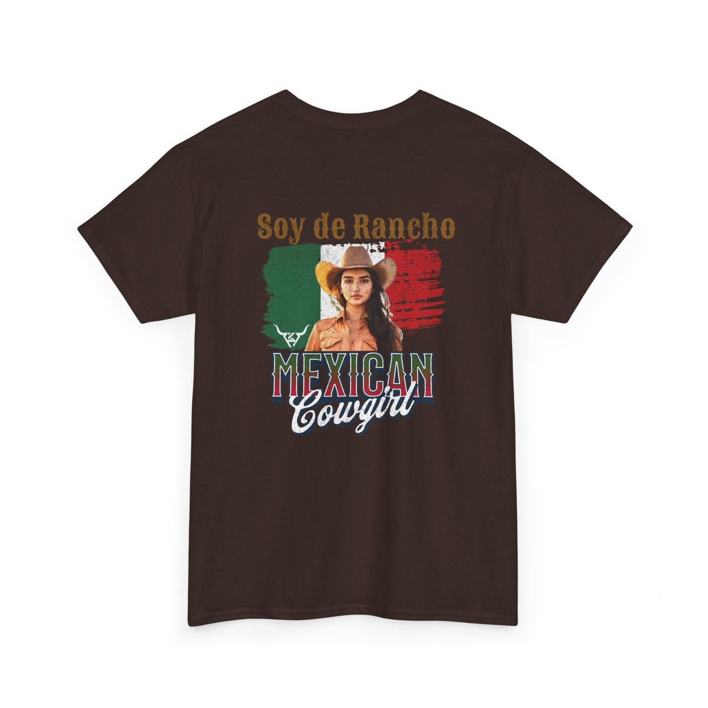 Soy de Rancho KPASA GUEY Heavy Cotton Tee, Moda con Sabor a Rancho, Front & Back