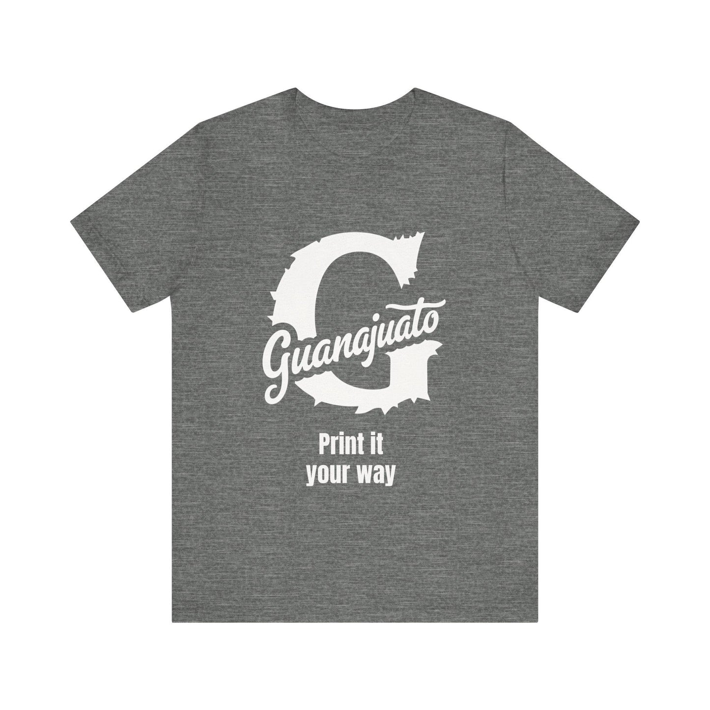 Guanjuato Graphic Tee, Unisex Jersey T-Shirt for Travelers, Summer Fashion Shirt, Birthday Gift, Casual Wear