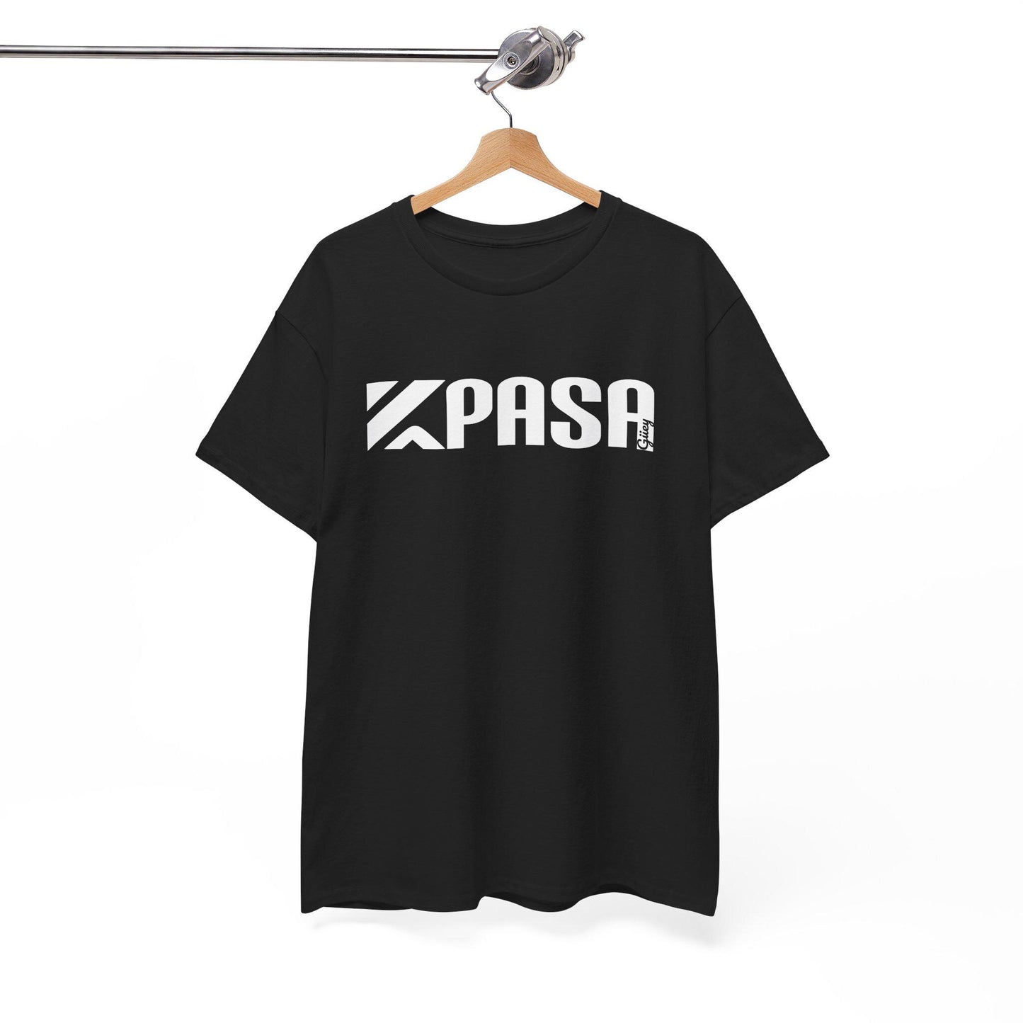 KPASA GUEY white design Unisex Heavy Cotton Tee, Moda con Sabor a Rancho, Front Only