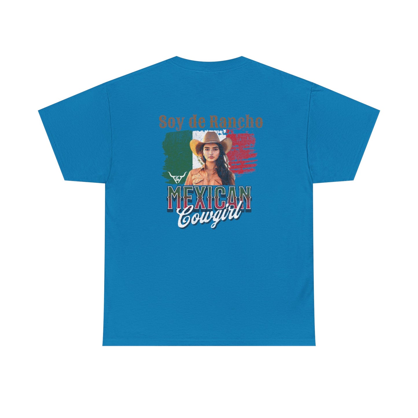 Soy de Rancho KPASA GUEY Heavy Cotton Tee, Moda con Sabor a Rancho, Front & Back