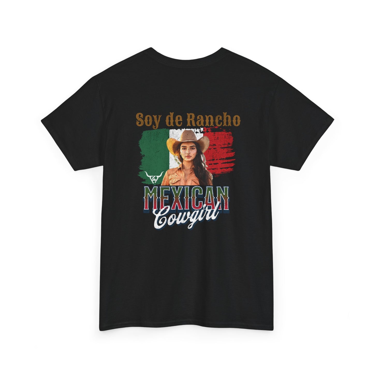 Soy de Rancho KPASA GUEY Heavy Cotton Tee, Moda con Sabor a Rancho, Front & Back