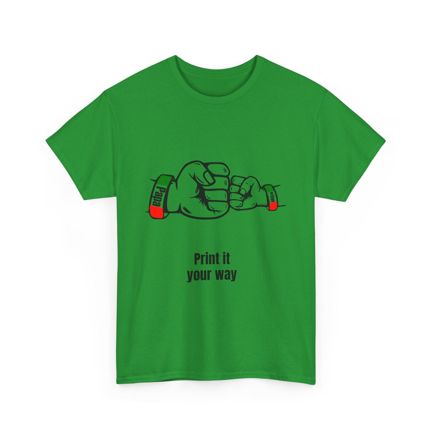 Papa & Hija tri-color Mexico Unisex Heavy Cotton Tee