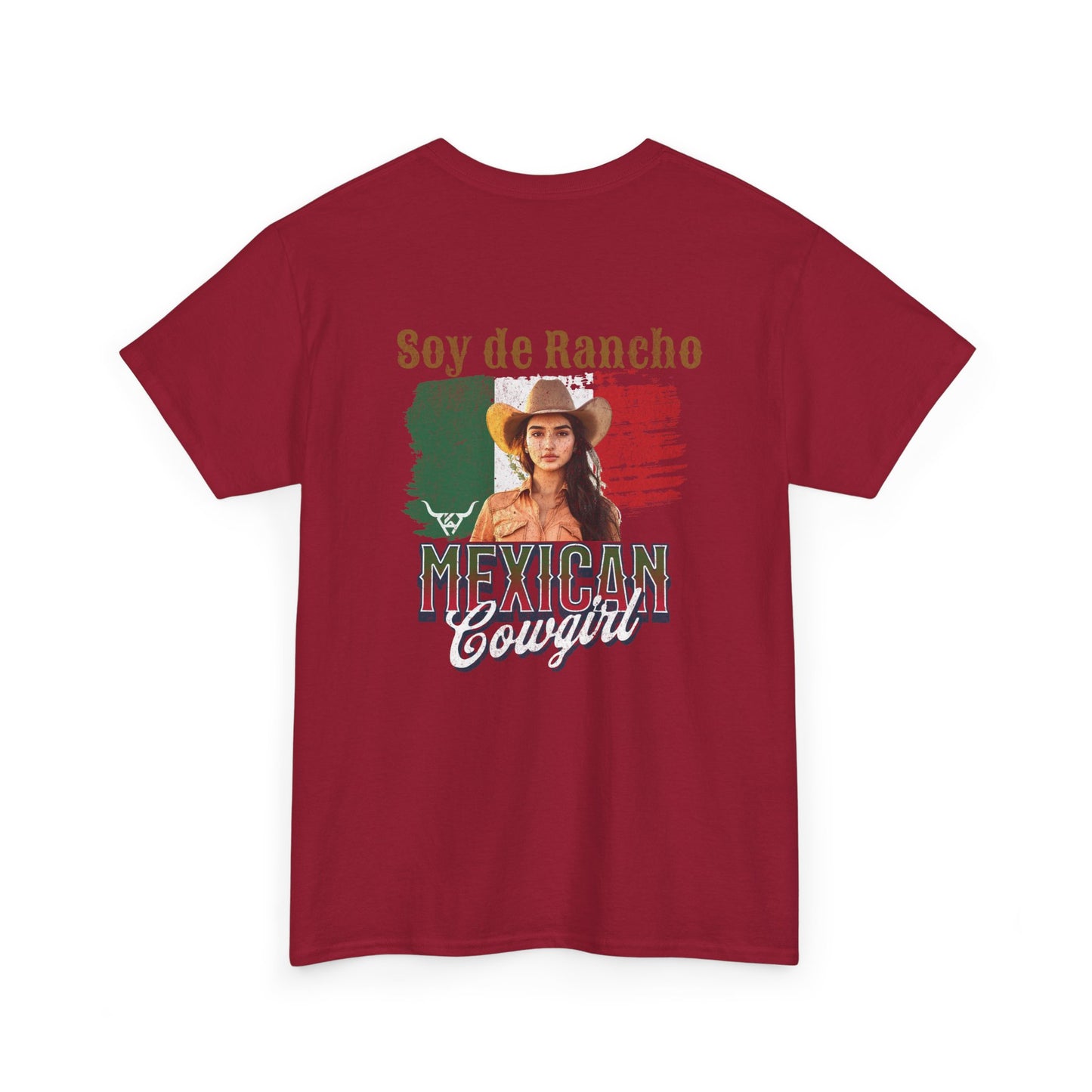 Soy de Rancho KPASA GUEY Heavy Cotton Tee, Moda con Sabor a Rancho, Front & Back