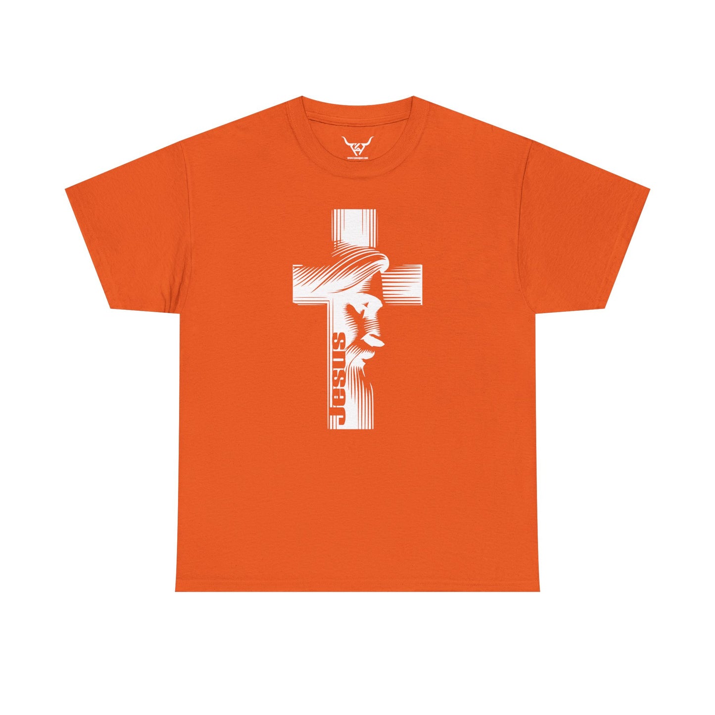 Jesus Christ , Kpasa, multi-color Unisex Heavy Cotton Tee, Print front Only