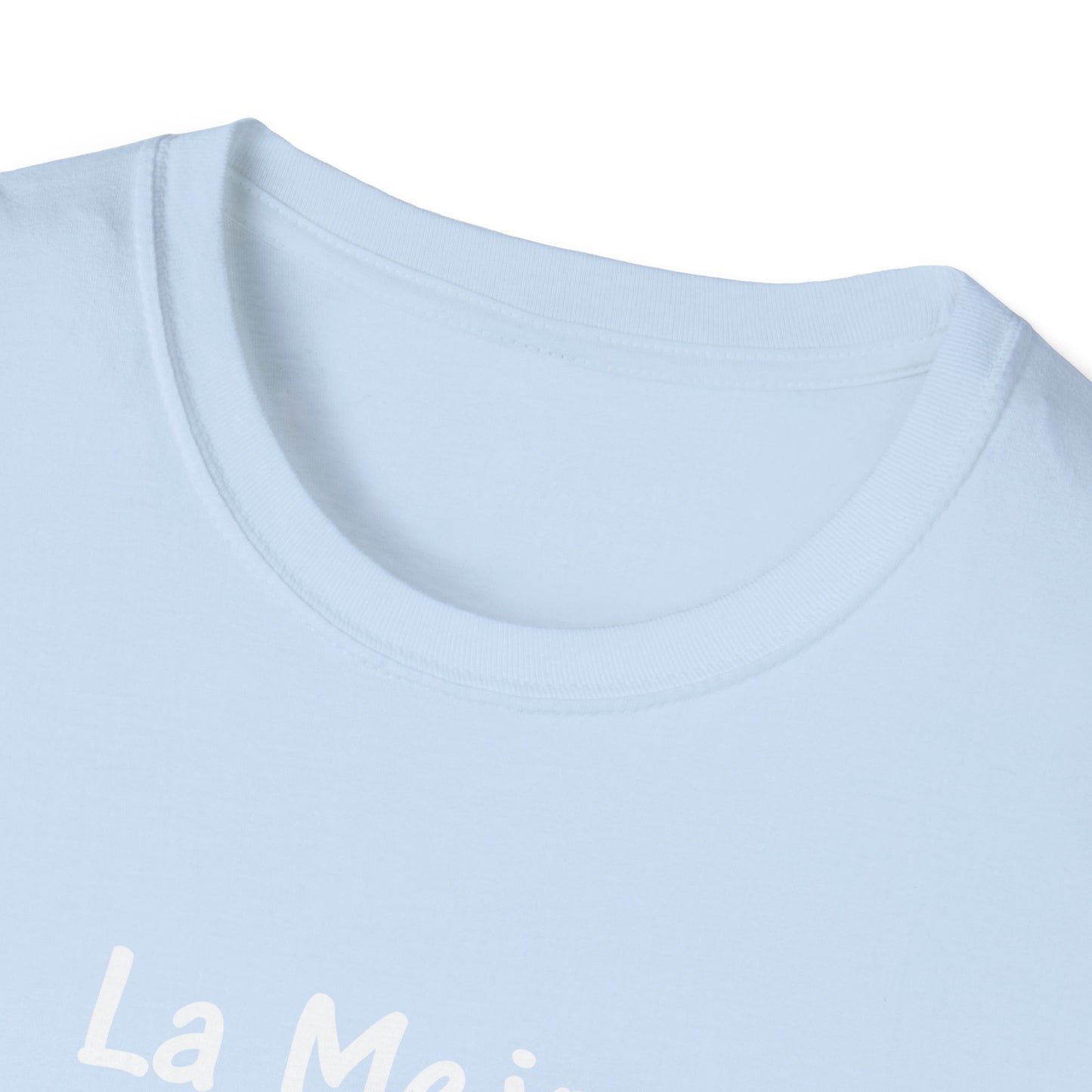 La Mejor Mama Unisex Softstyle T-Shirt. Print Front Only