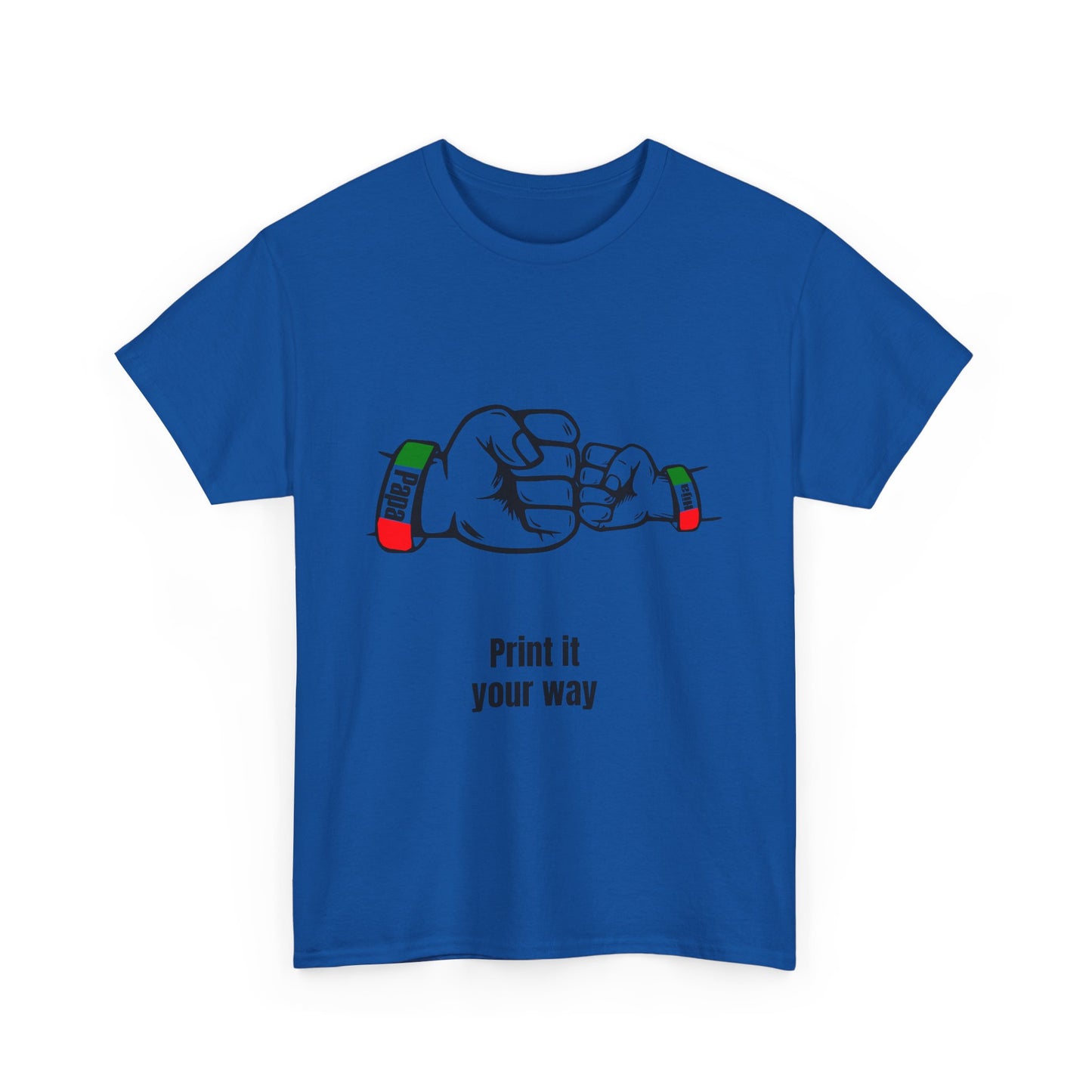 Papa & Hija tri-color Mexico Unisex Heavy Cotton Tee