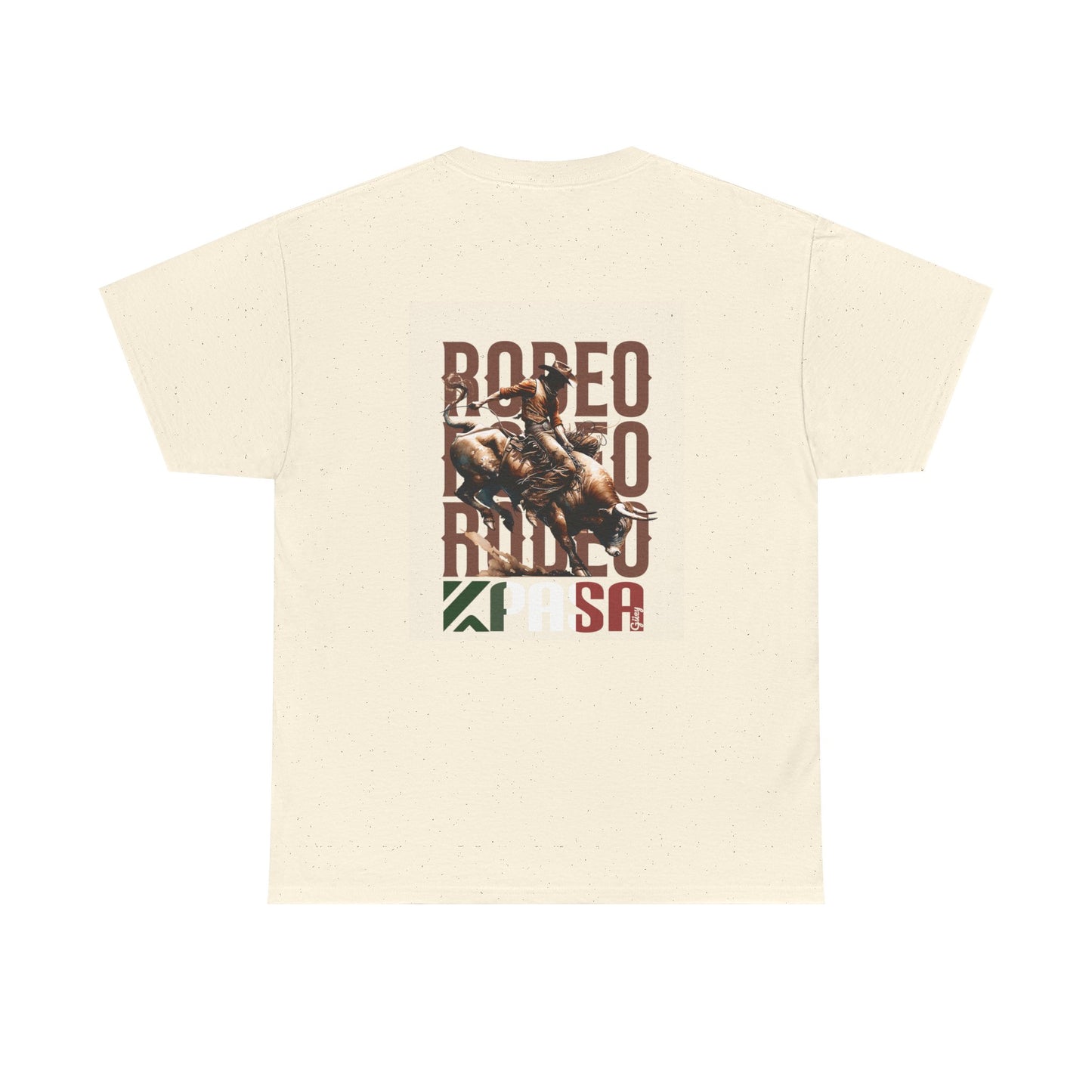 KPASA GUEY tri-color Mexico Unisex Heavy Cotton Tee, Print front and Back
