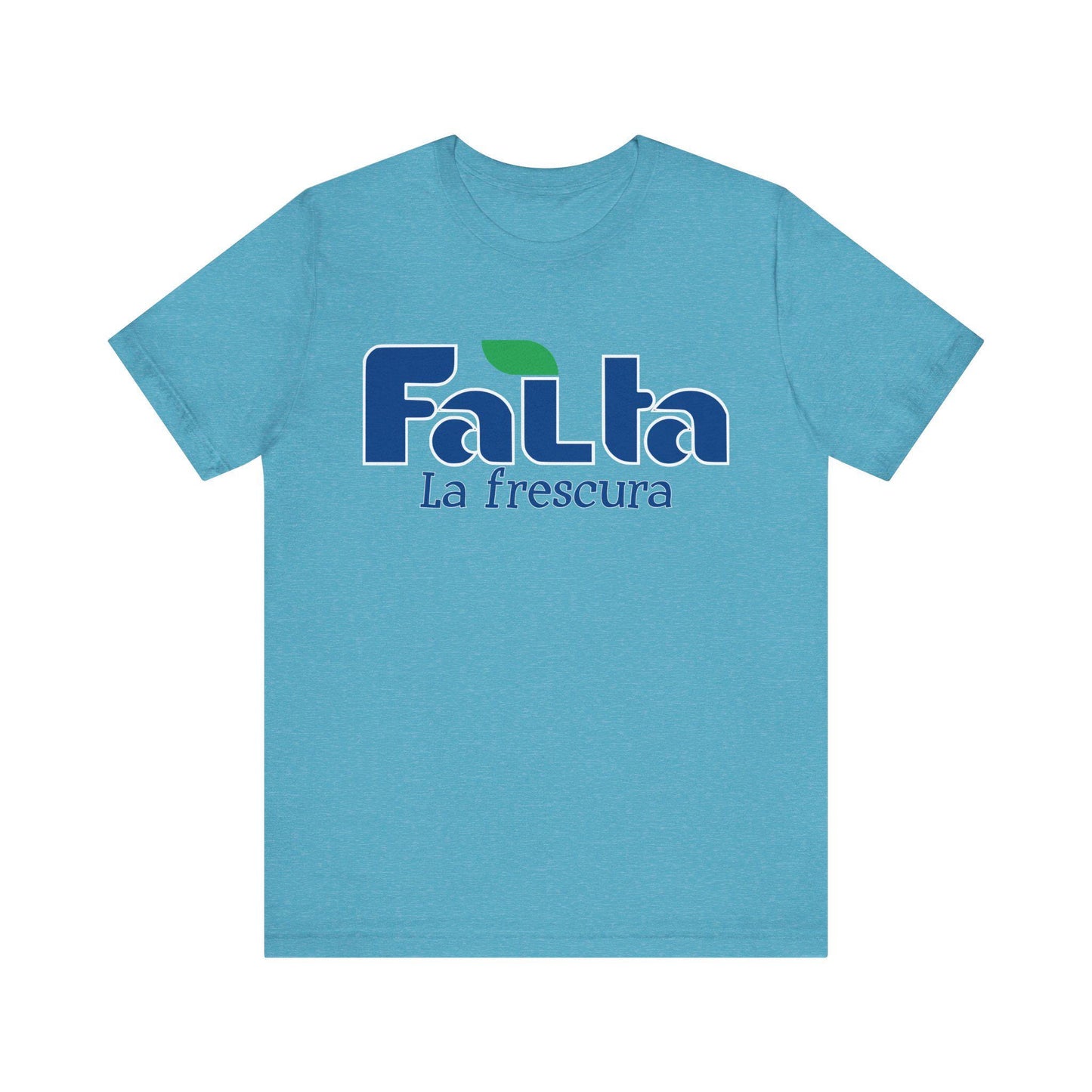 Eco-Friendly Unisex Tee - 'Falta La Frescura' Graphic, Casual Wear, Gift for Nature Lovers, Summer Fashion, funny