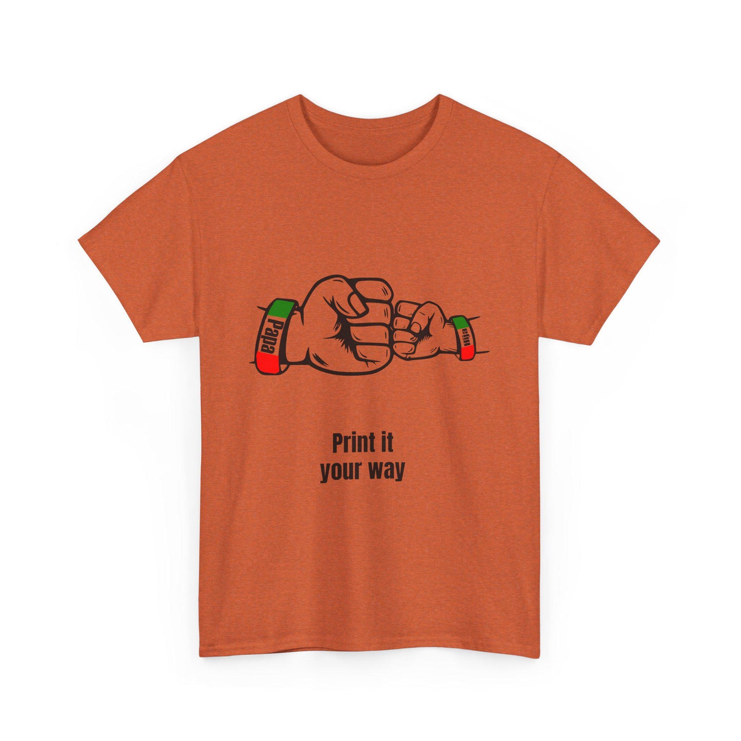 Papa & Hija tri-color Mexico Unisex Heavy Cotton Tee
