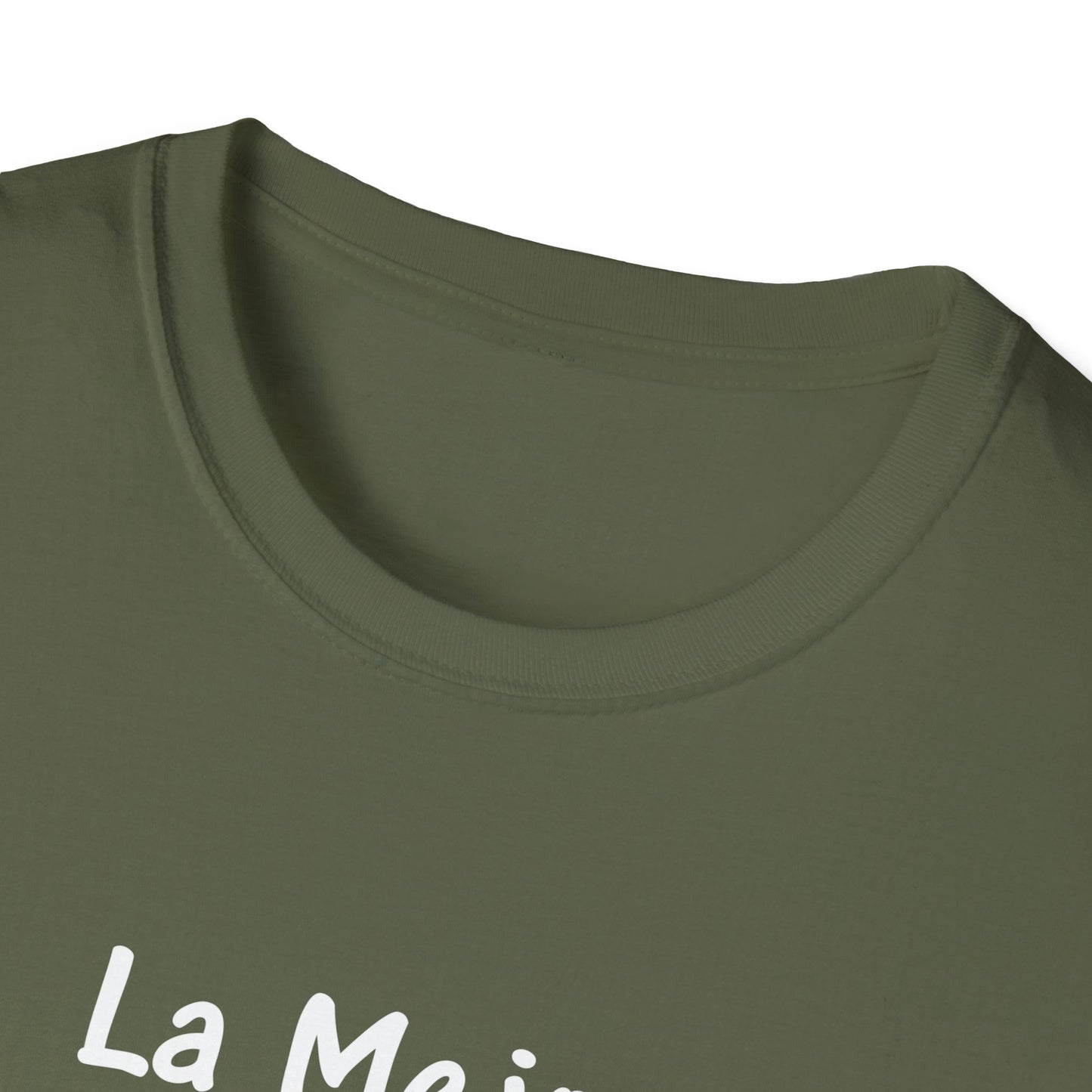 La Mejor Mama Unisex Softstyle T-Shirt. Print Front Only