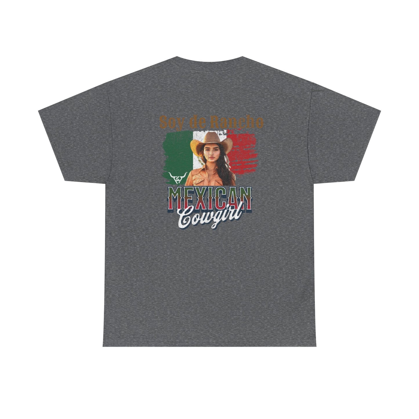 Soy de Rancho KPASA GUEY Heavy Cotton Tee, Moda con Sabor a Rancho, Front & Back