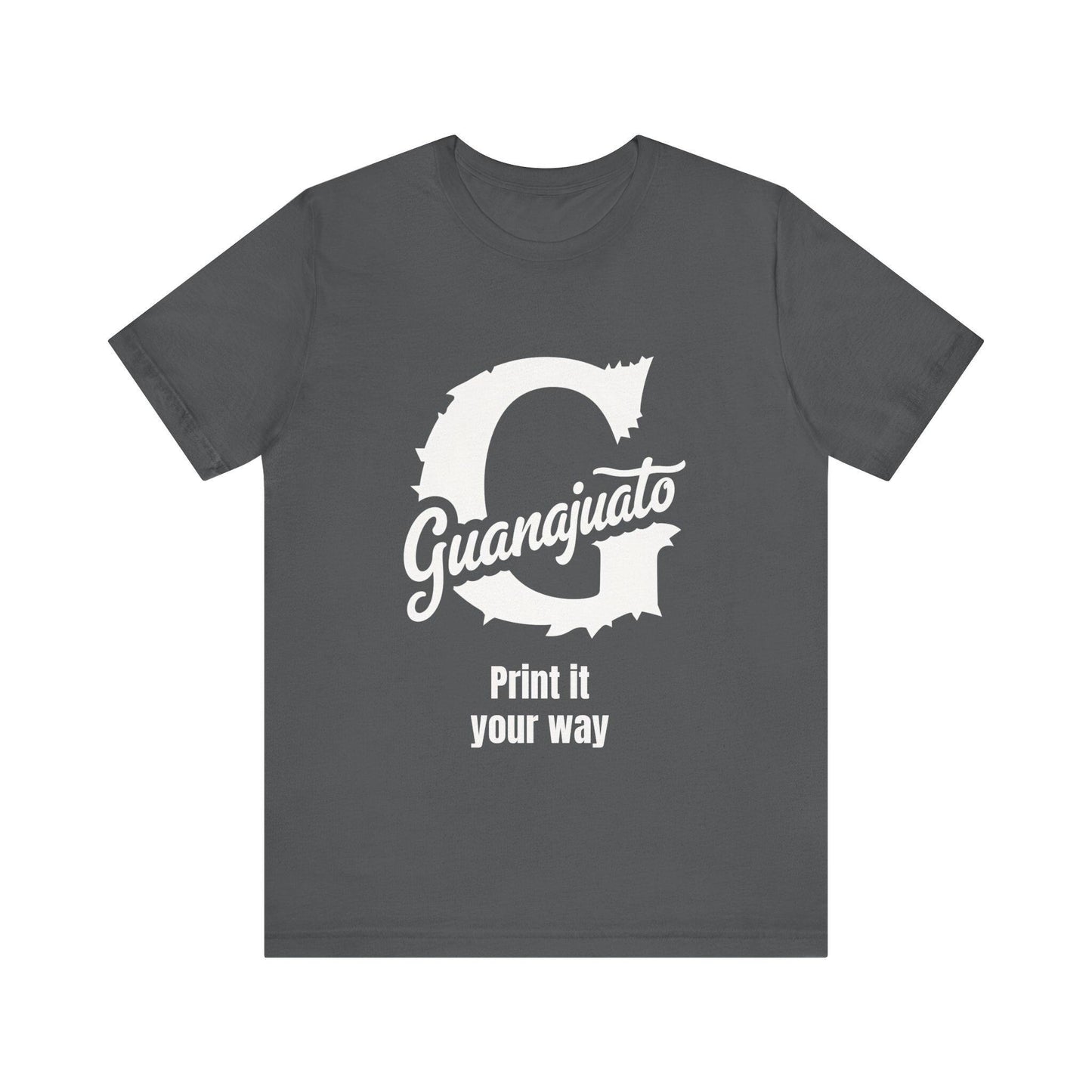 Guanjuato Graphic Tee, Unisex Jersey T-Shirt for Travelers, Summer Fashion Shirt, Birthday Gift, Casual Wear