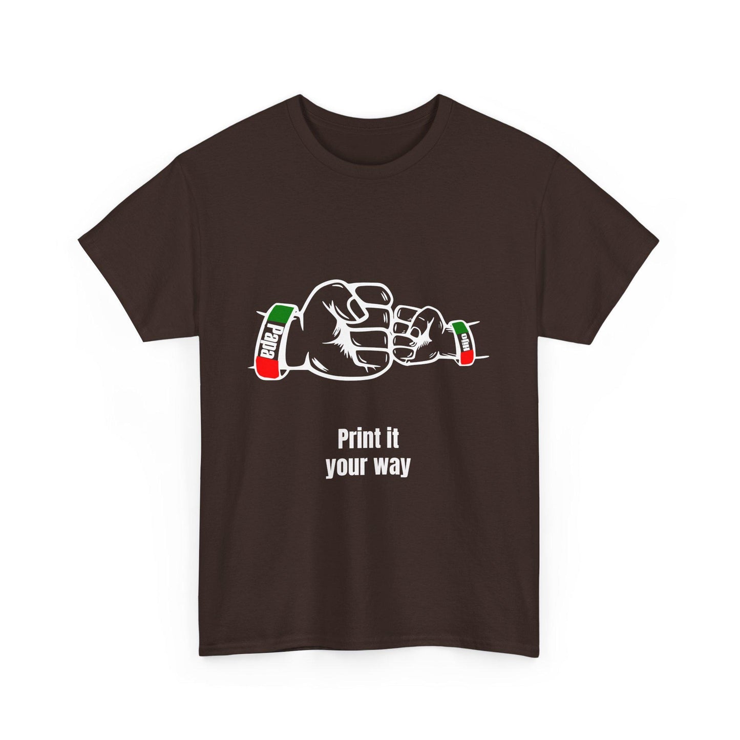 Papa & Hijo tri-color Mexico Unisex Heavy Cotton Tee