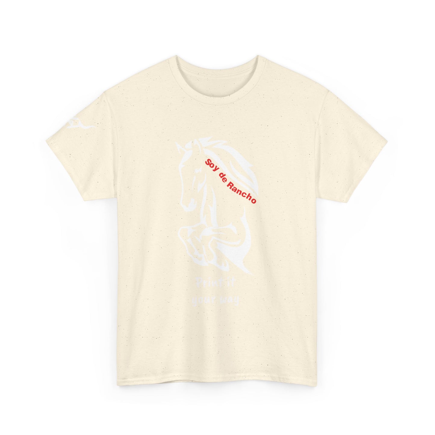 Soy de Rancho KPASA GUEY tri-color Mexico Unisex Heavy Cotton Tee