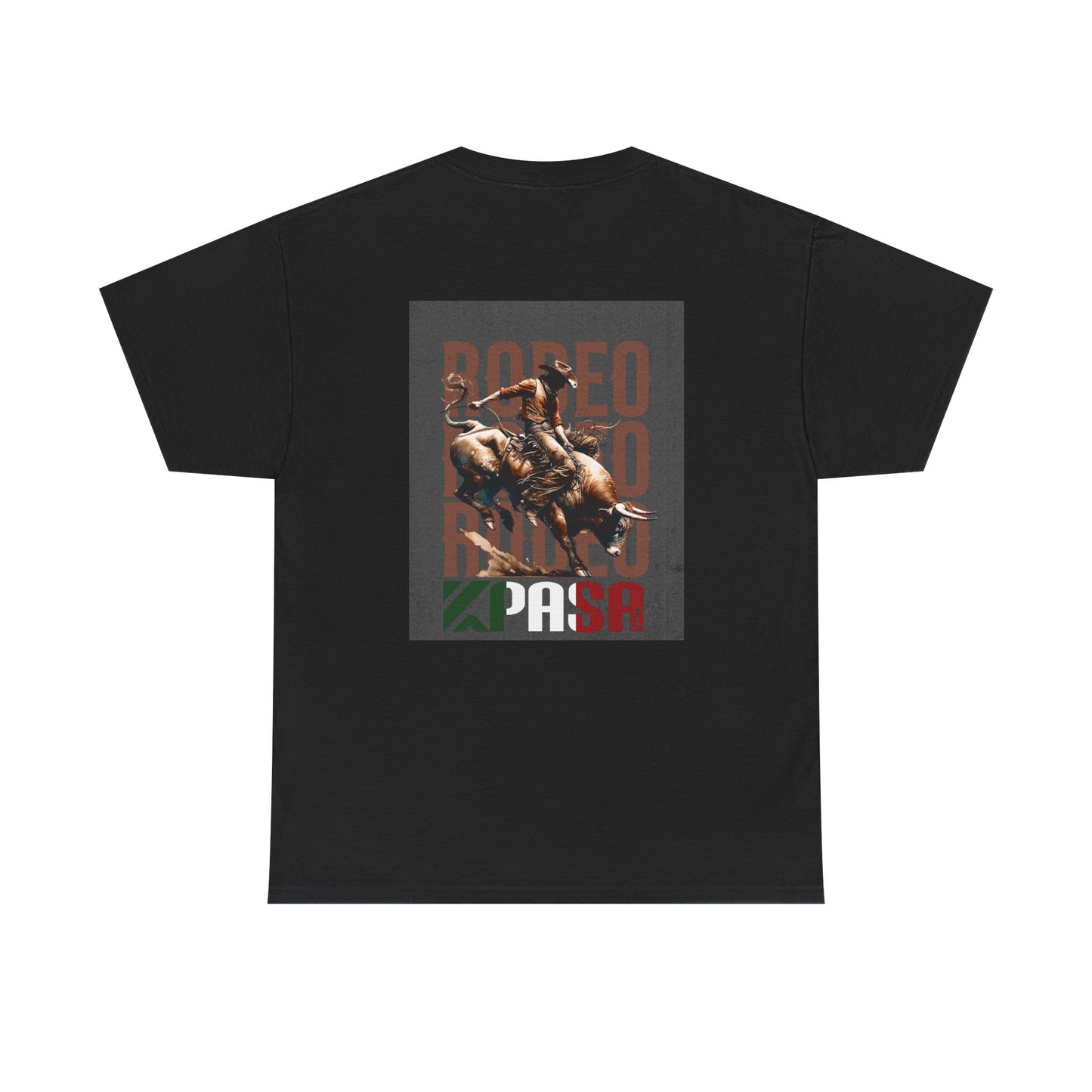 KPASA GUEY tri-color Mexico Unisex Heavy Cotton Tee, Print front and Back