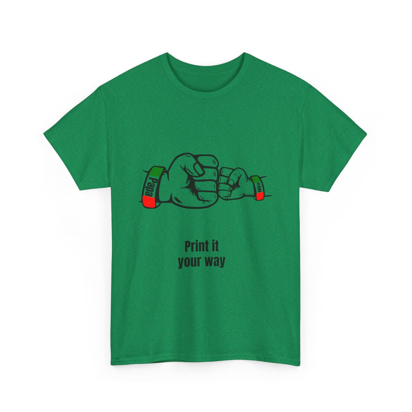 Papa & Hija tri-color Mexico Unisex Heavy Cotton Tee
