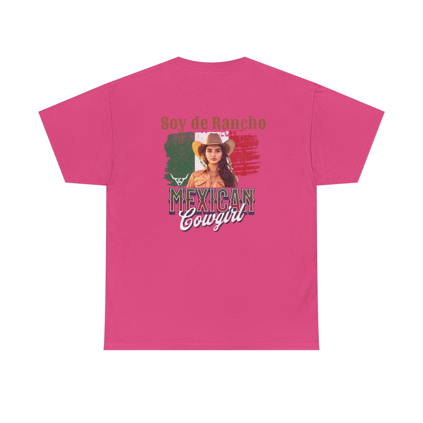 Soy de Rancho KPASA GUEY Heavy Cotton Tee, Moda con Sabor a Rancho, Front & Back
