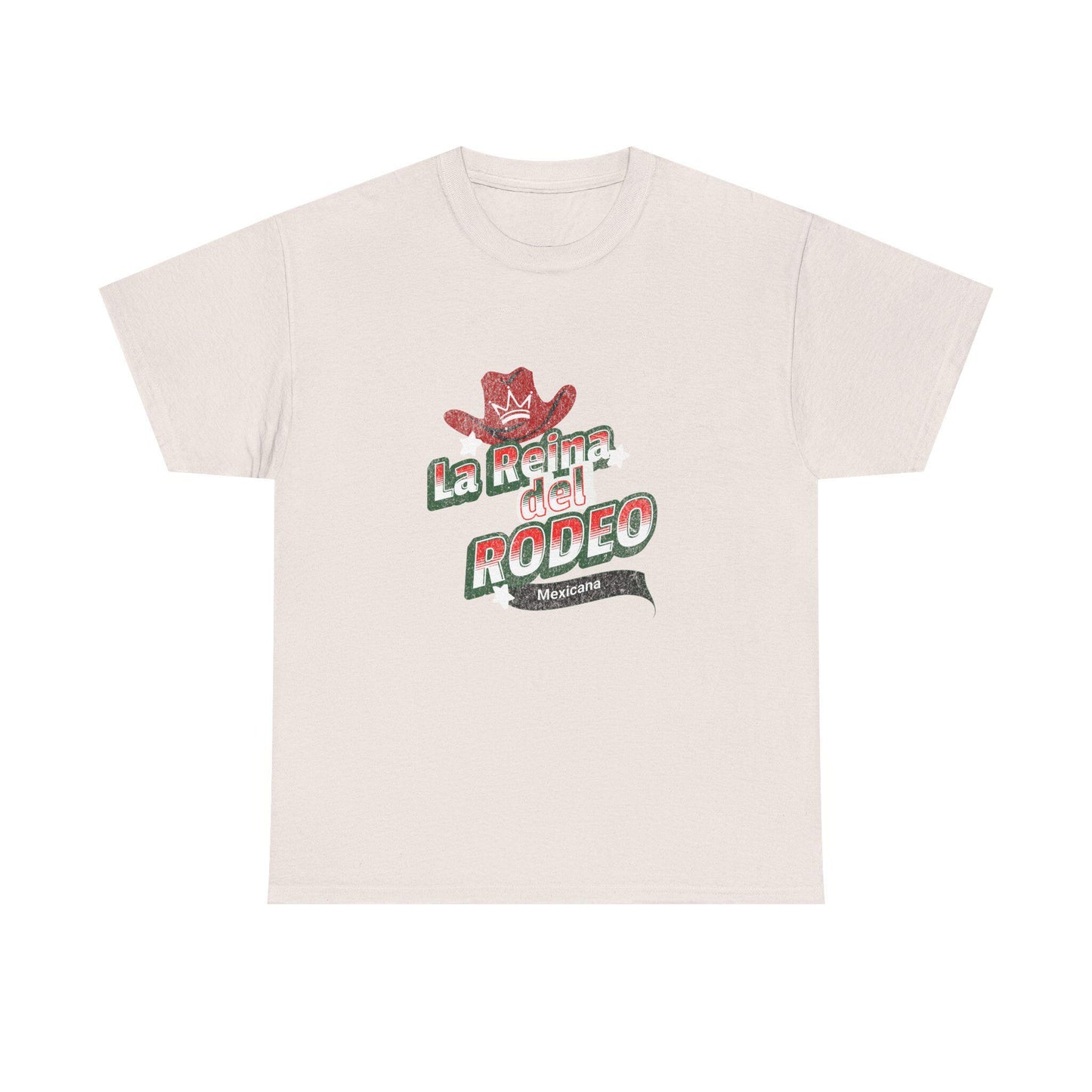 La Reina del Rodeo Unisex Heavy Cotton Tee, Western Style Shirt, Rodeo Apparel, Festival Fashion, Cowgirl Gift, Country Music T-shirt