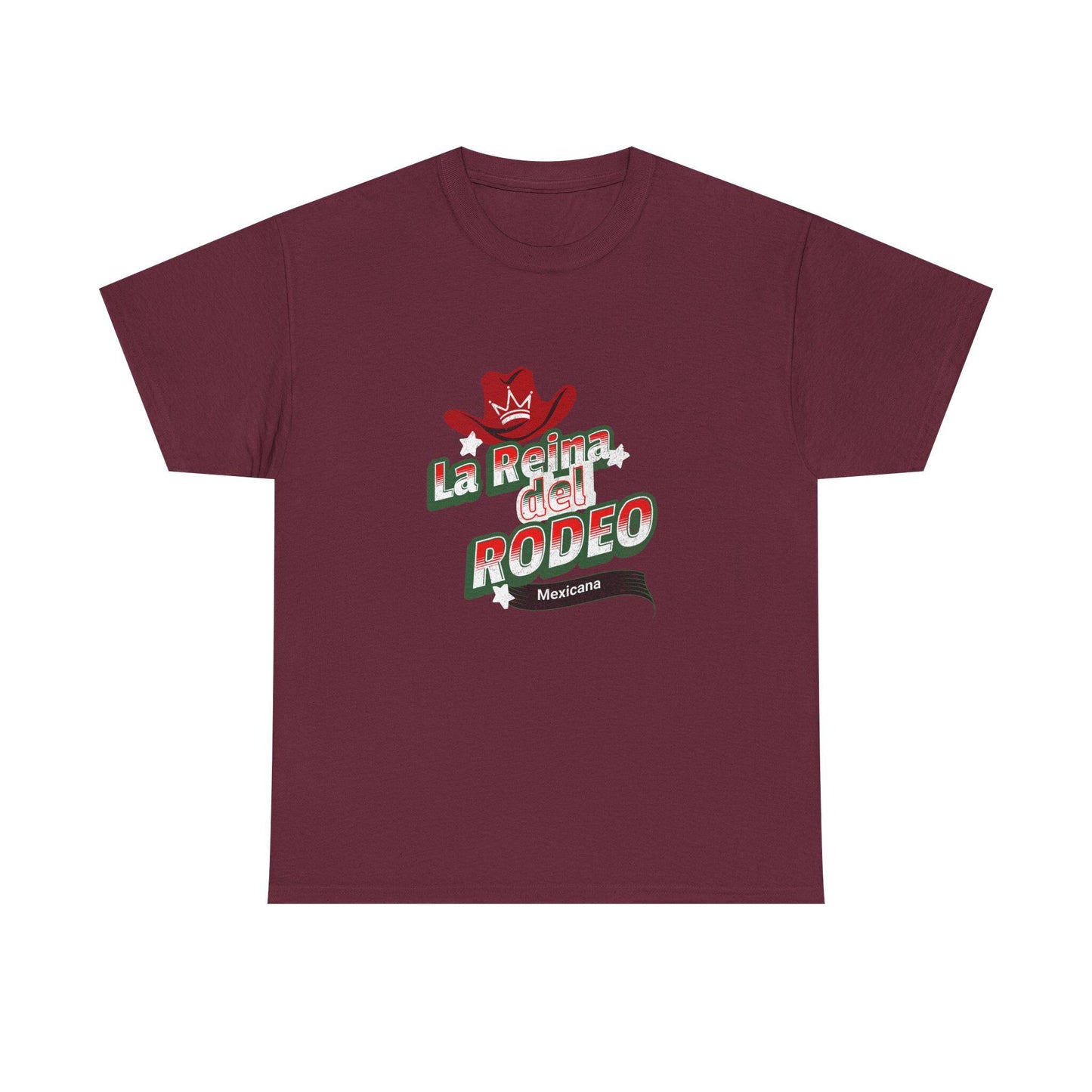 La Reina del Rodeo Unisex Heavy Cotton Tee, Western Style Shirt, Rodeo Apparel, Festival Fashion, Cowgirl Gift, Country Music T-shirt