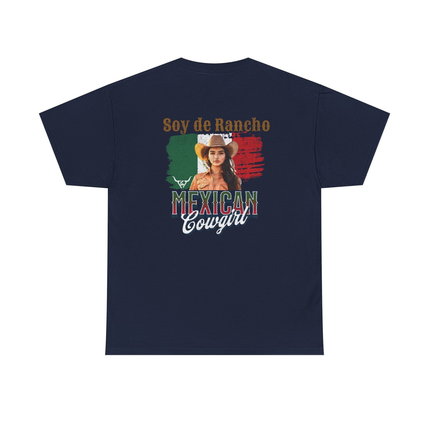 Soy de Rancho KPASA GUEY Heavy Cotton Tee, Moda con Sabor a Rancho, Front & Back