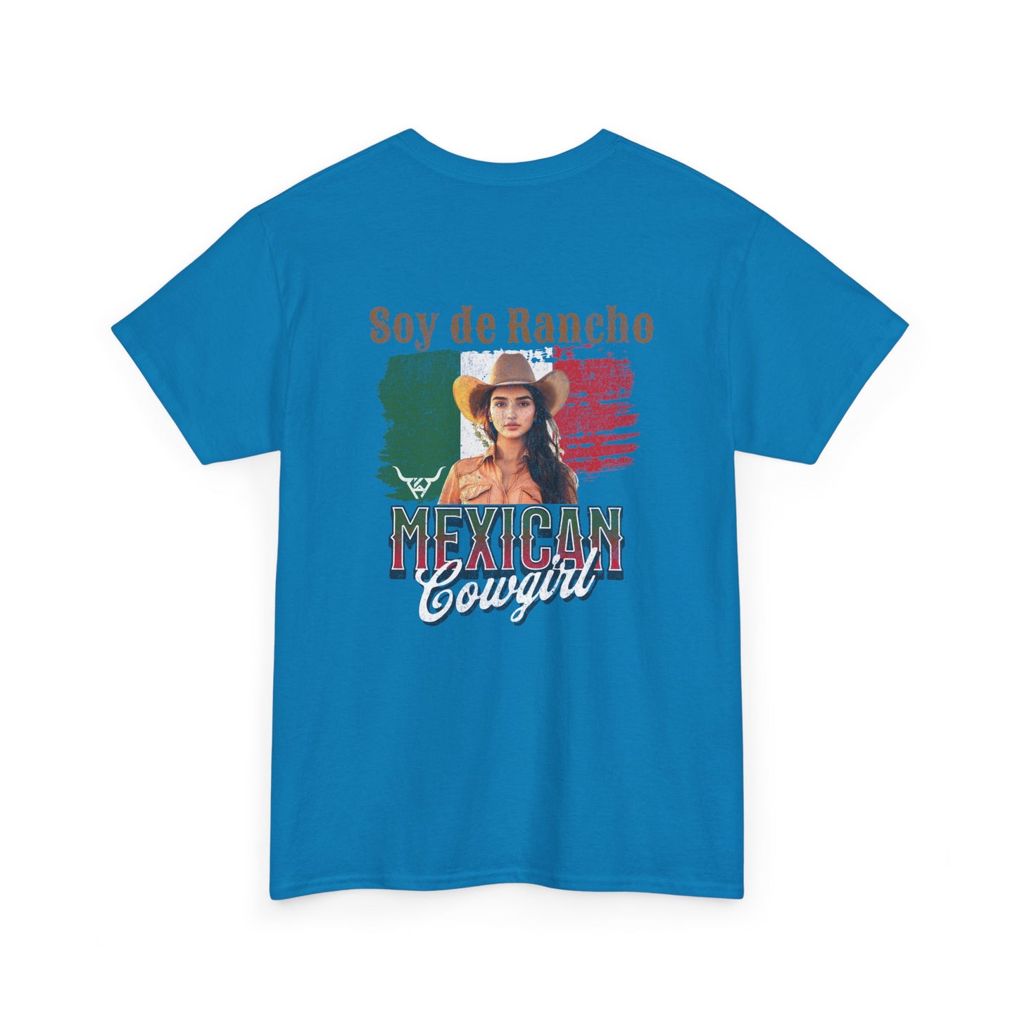 Soy de Rancho KPASA GUEY Heavy Cotton Tee, Moda con Sabor a Rancho, Front & Back